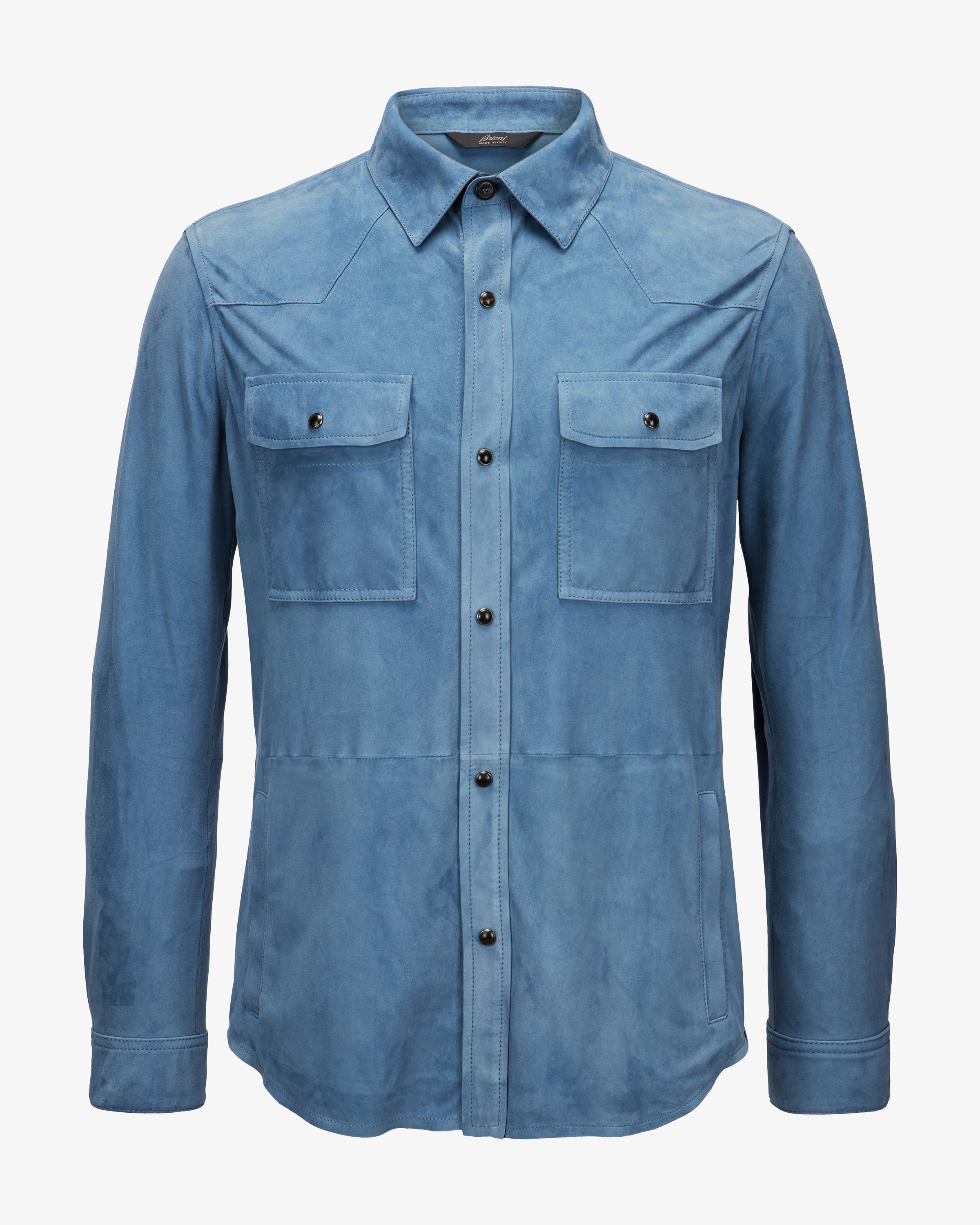 Leder-Shirtjacket