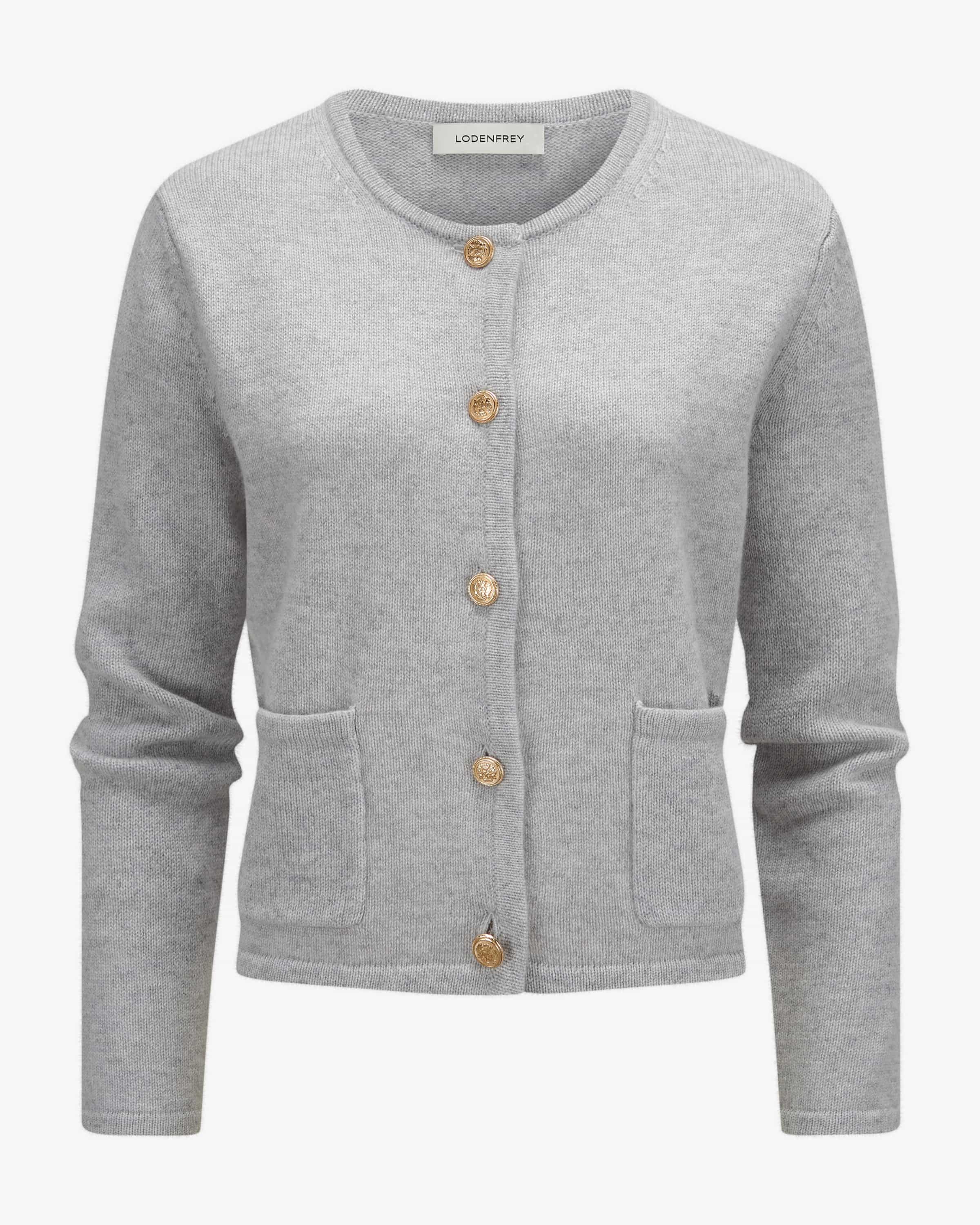 Cashmere-Strickjacke