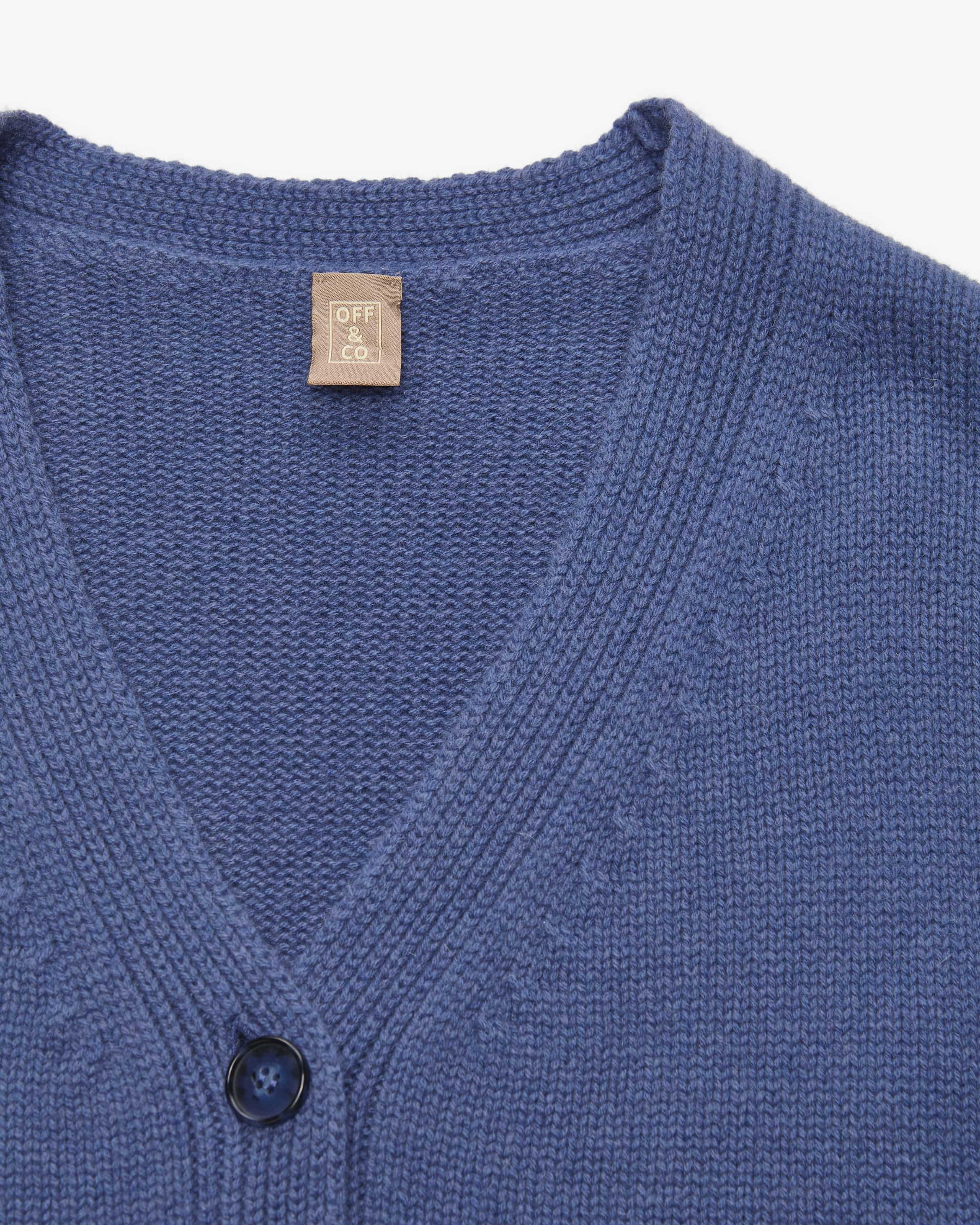 Cashmere-Strickjacke