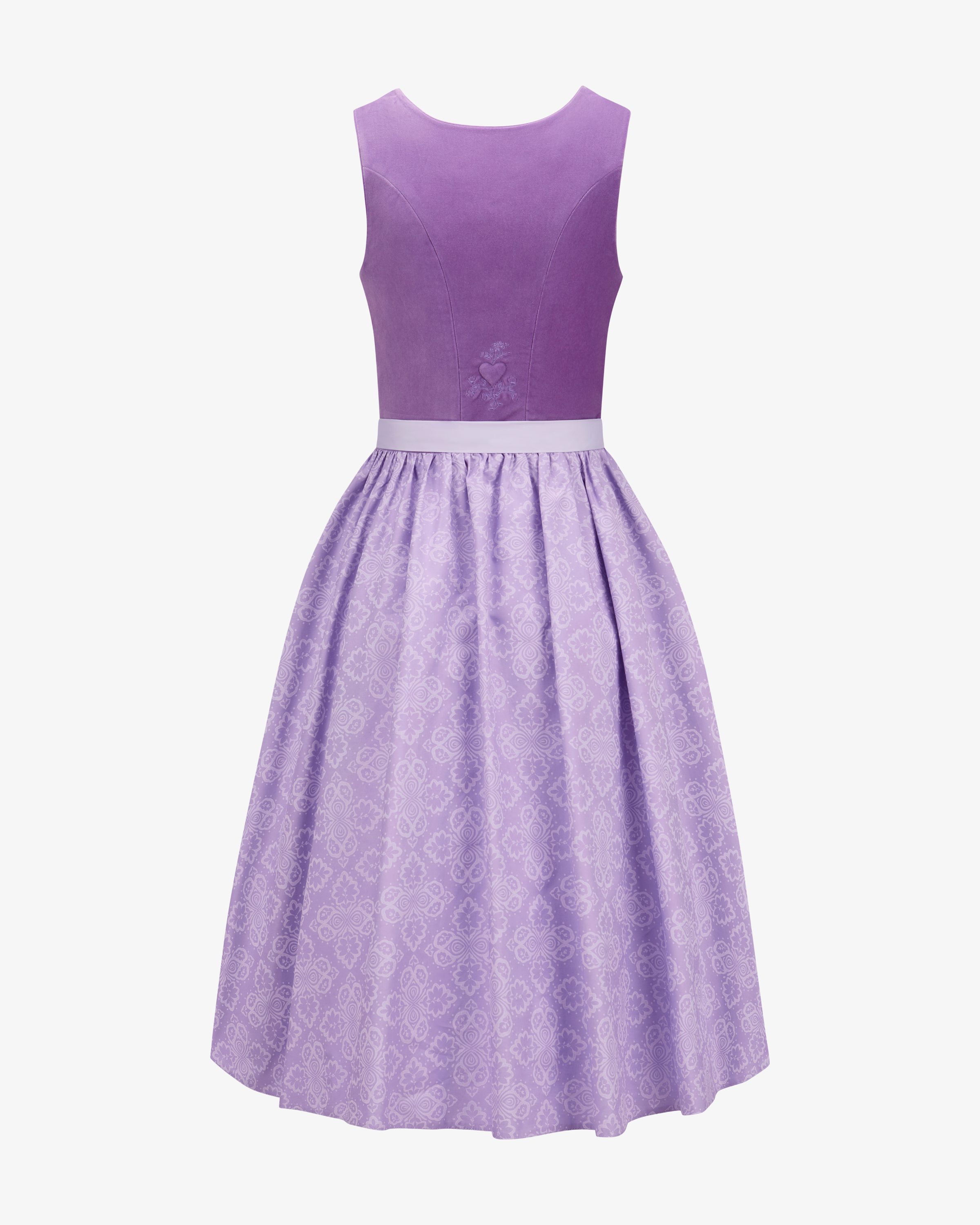 Midi-Wiesndirndl mit Schürze