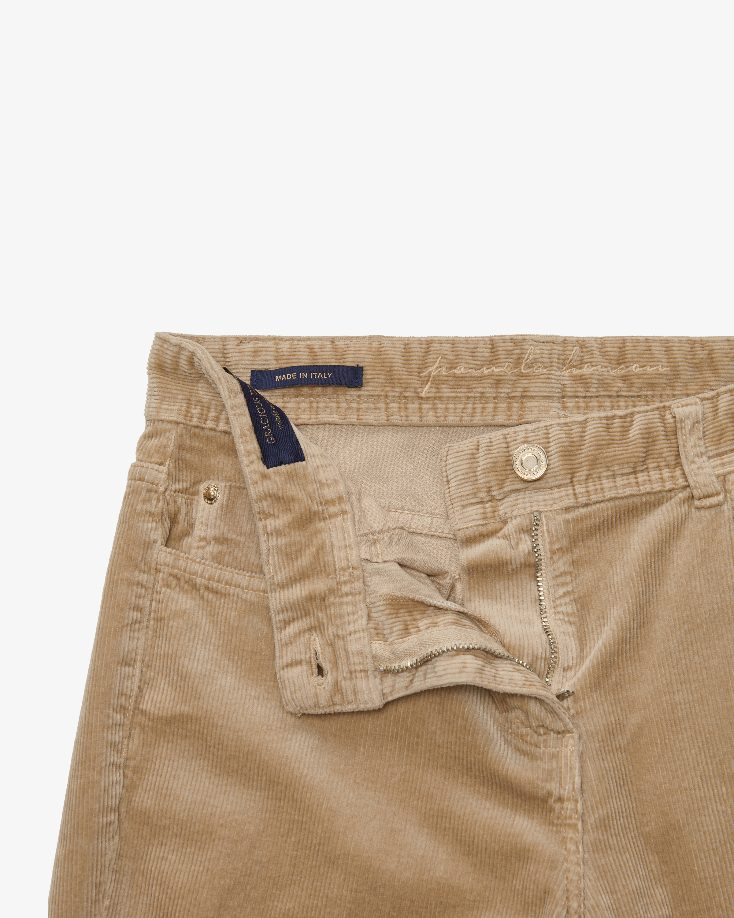 Ankie 7/8-Cordhose aus Baumwoll-Mix