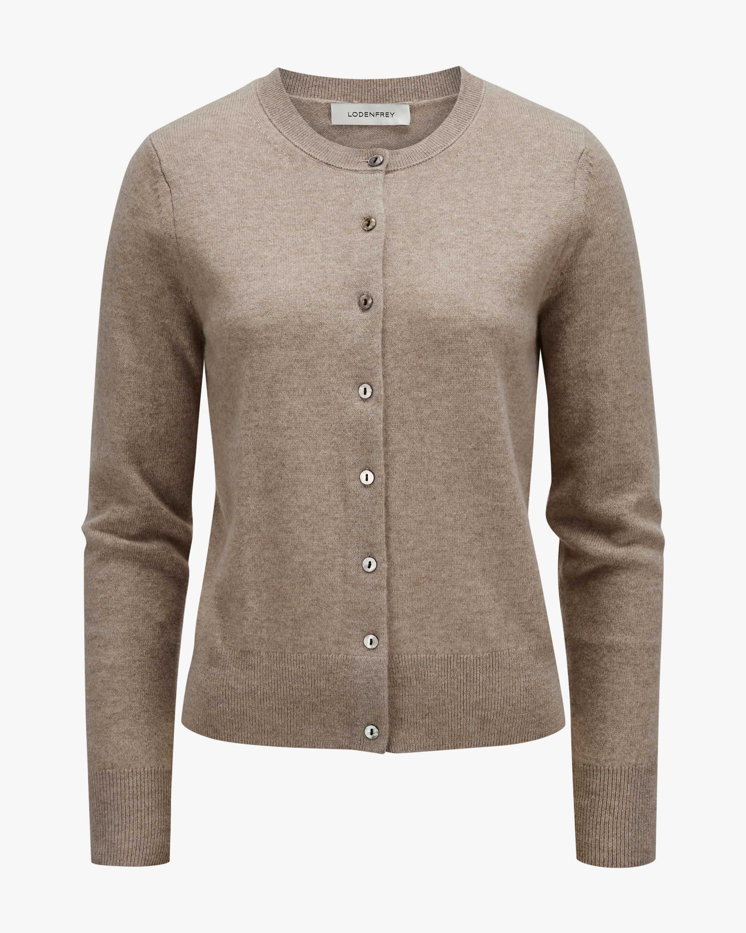 Cashmere-Strickjacke