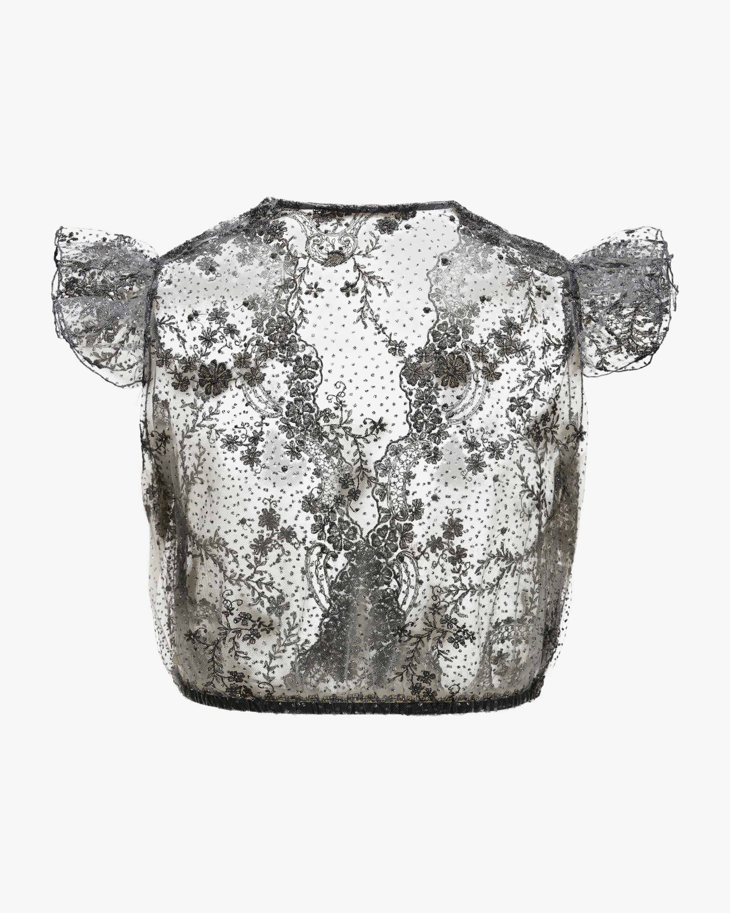 Dirndlbluse Transparent