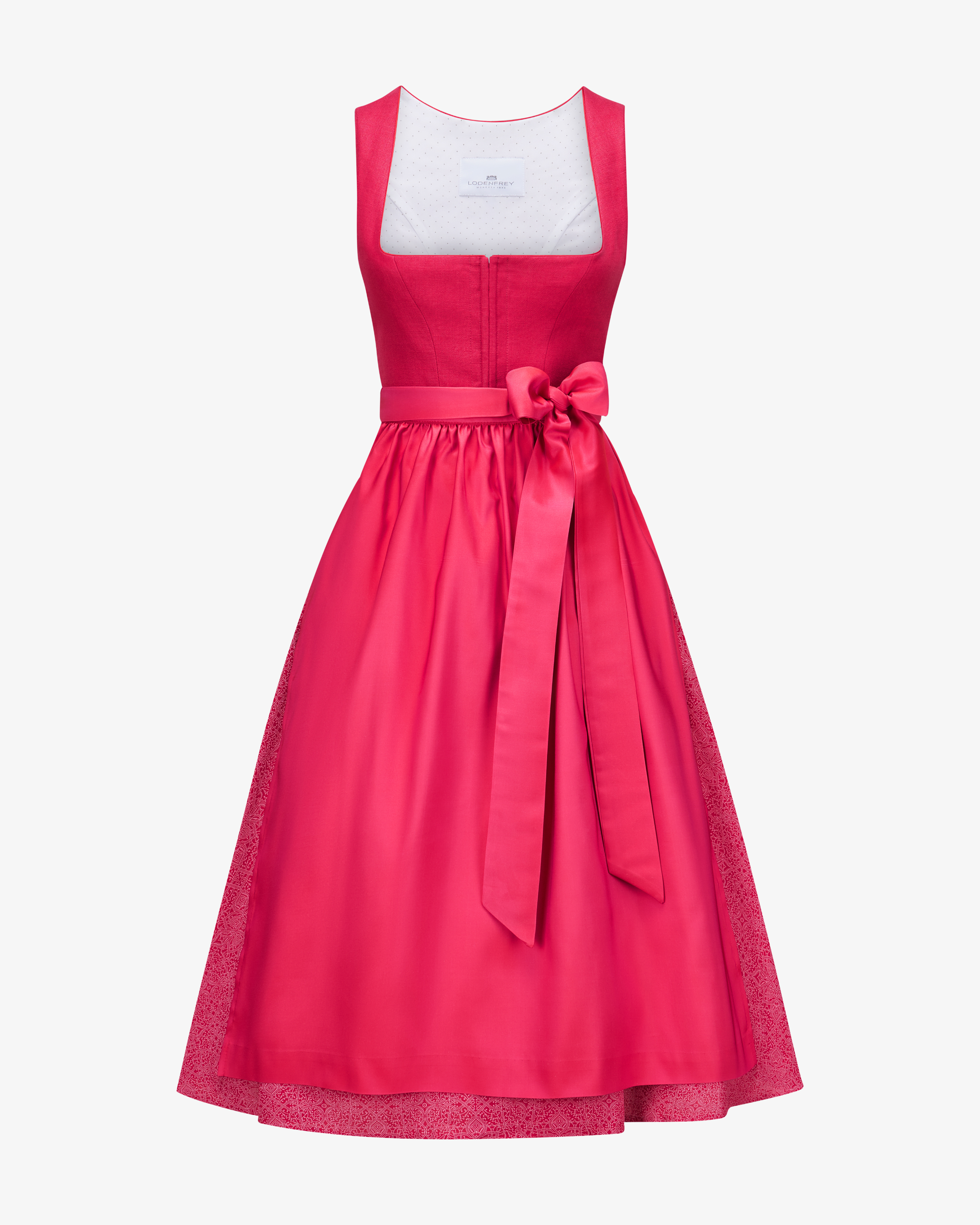 Midi-Wiesndirndl mit Schürze