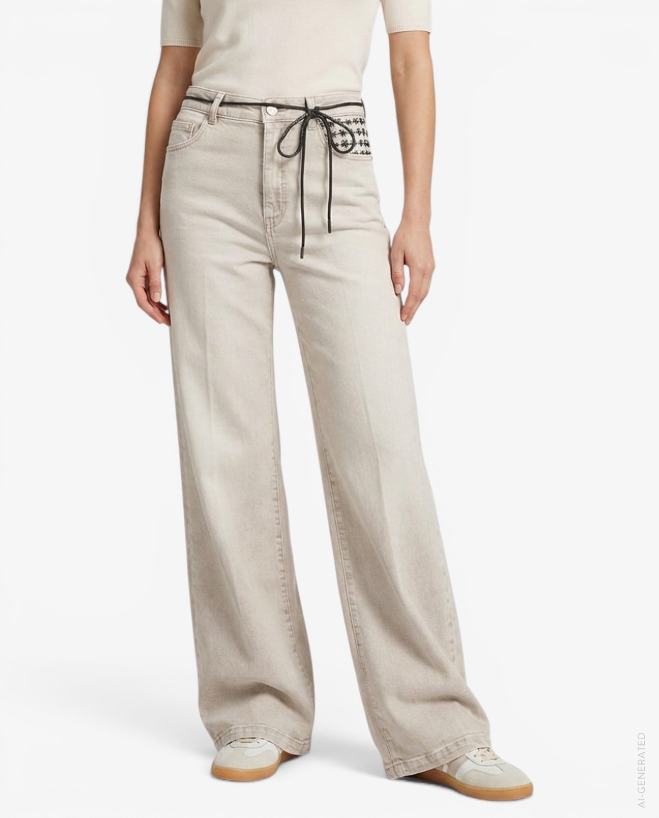 Warri Jeans Wide Fit High Waist