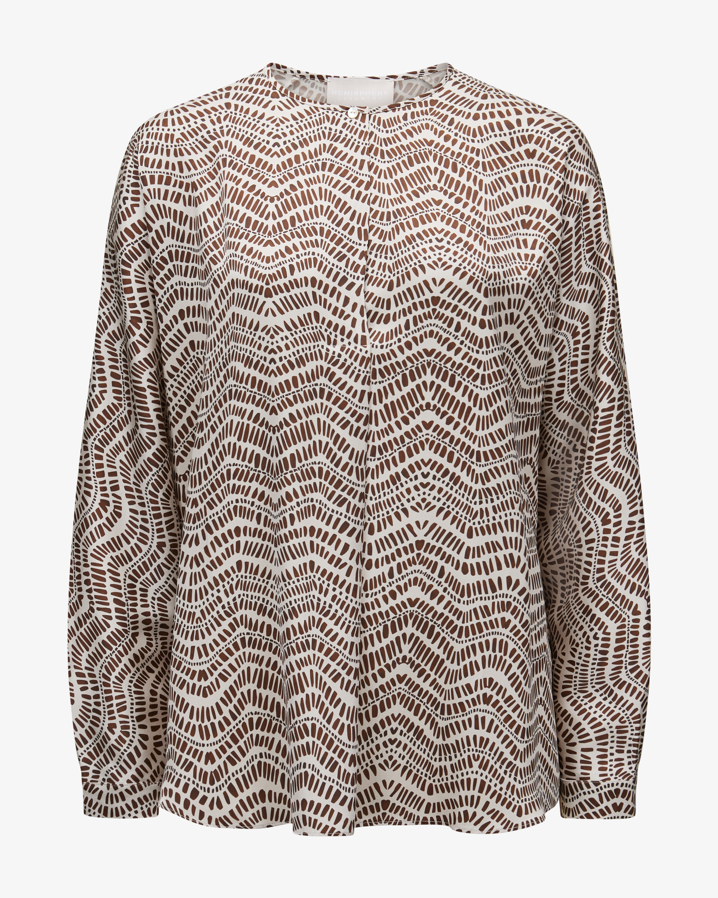Bluse Hinca aus Seide
