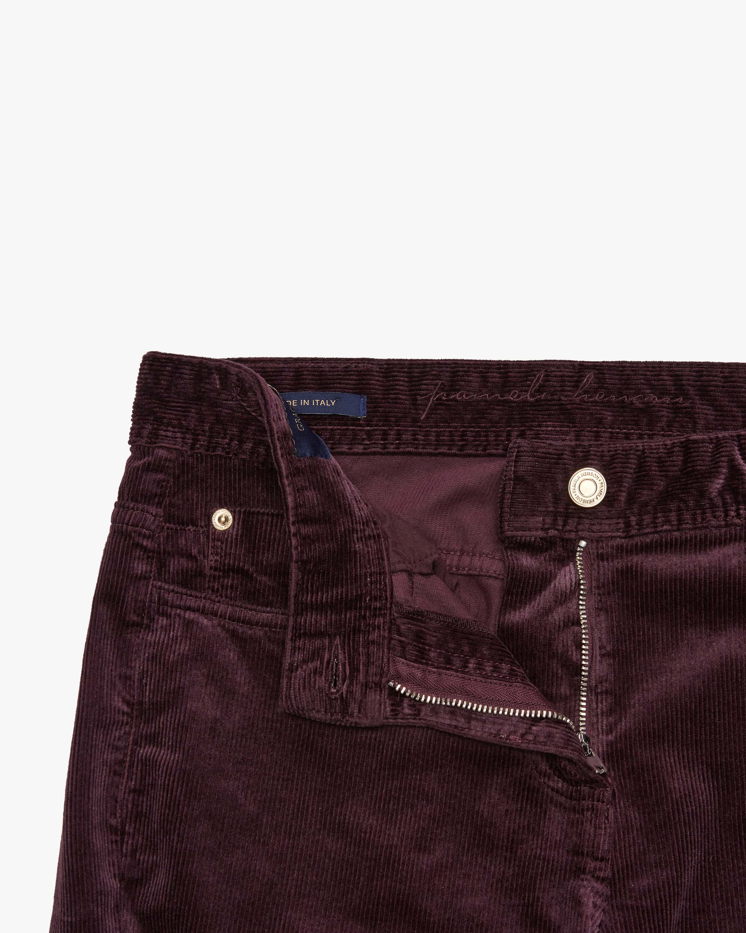 Ankie 7/8-Cordhose aus Baumwoll-Mix