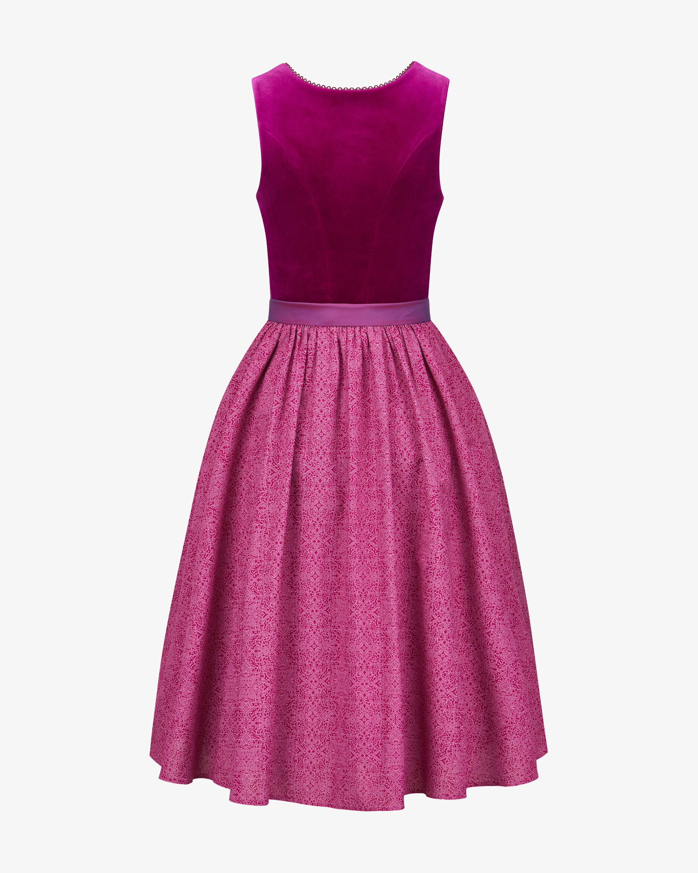 Midi-Wiesndirndl mit Schürze 