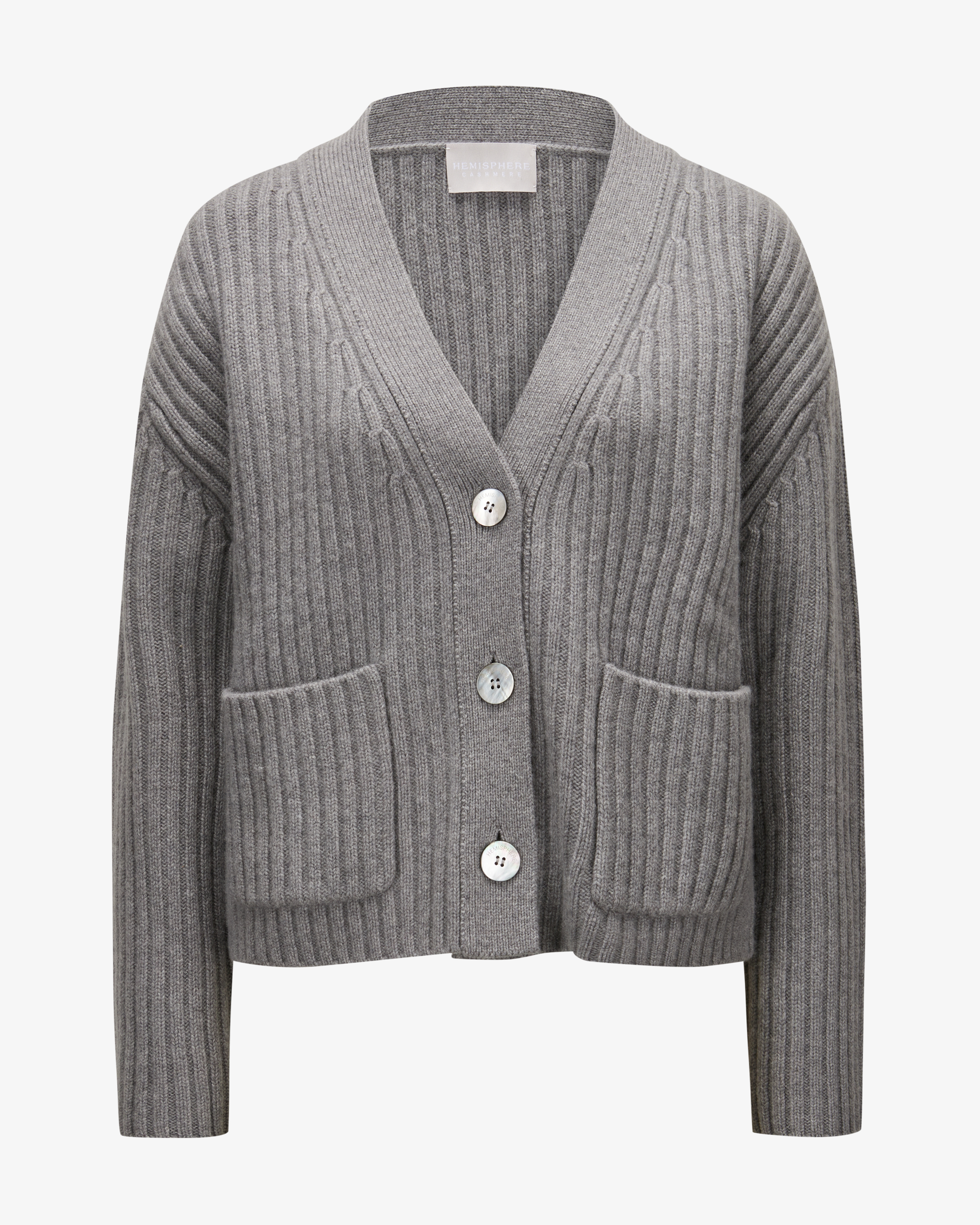 Strickjacke aus Wolle und Cashmere
