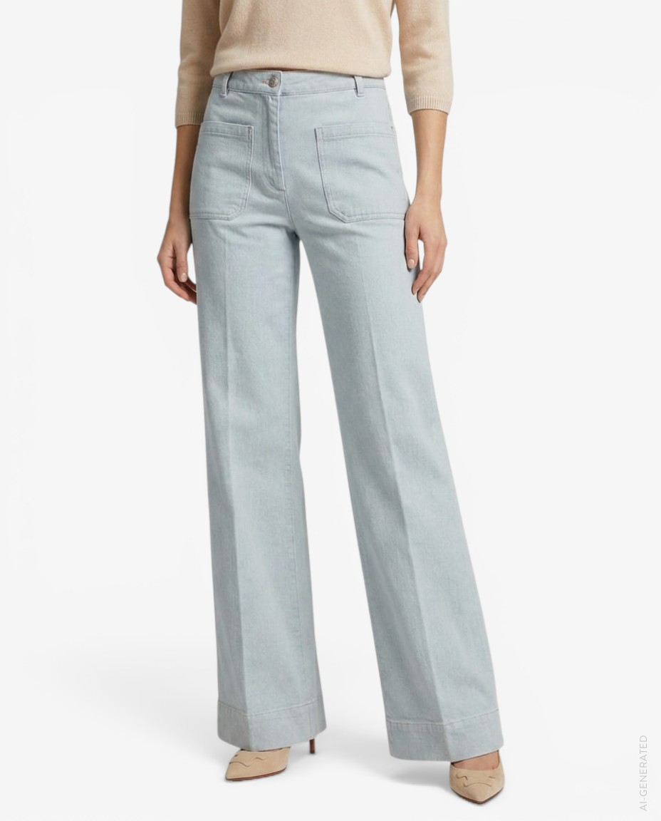 Alina Jeans High Rise Wide Leg