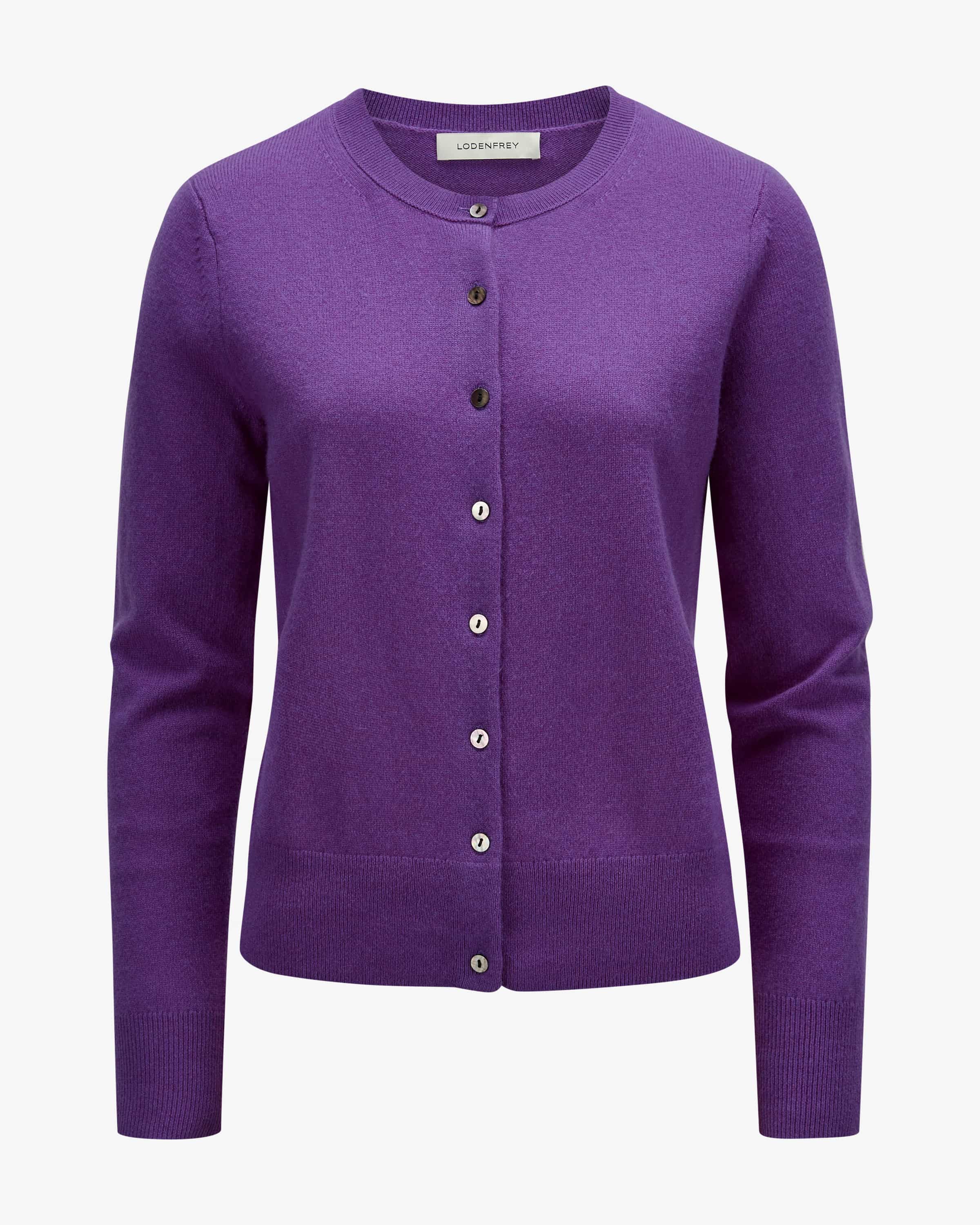 Cashmere-Strickjacke