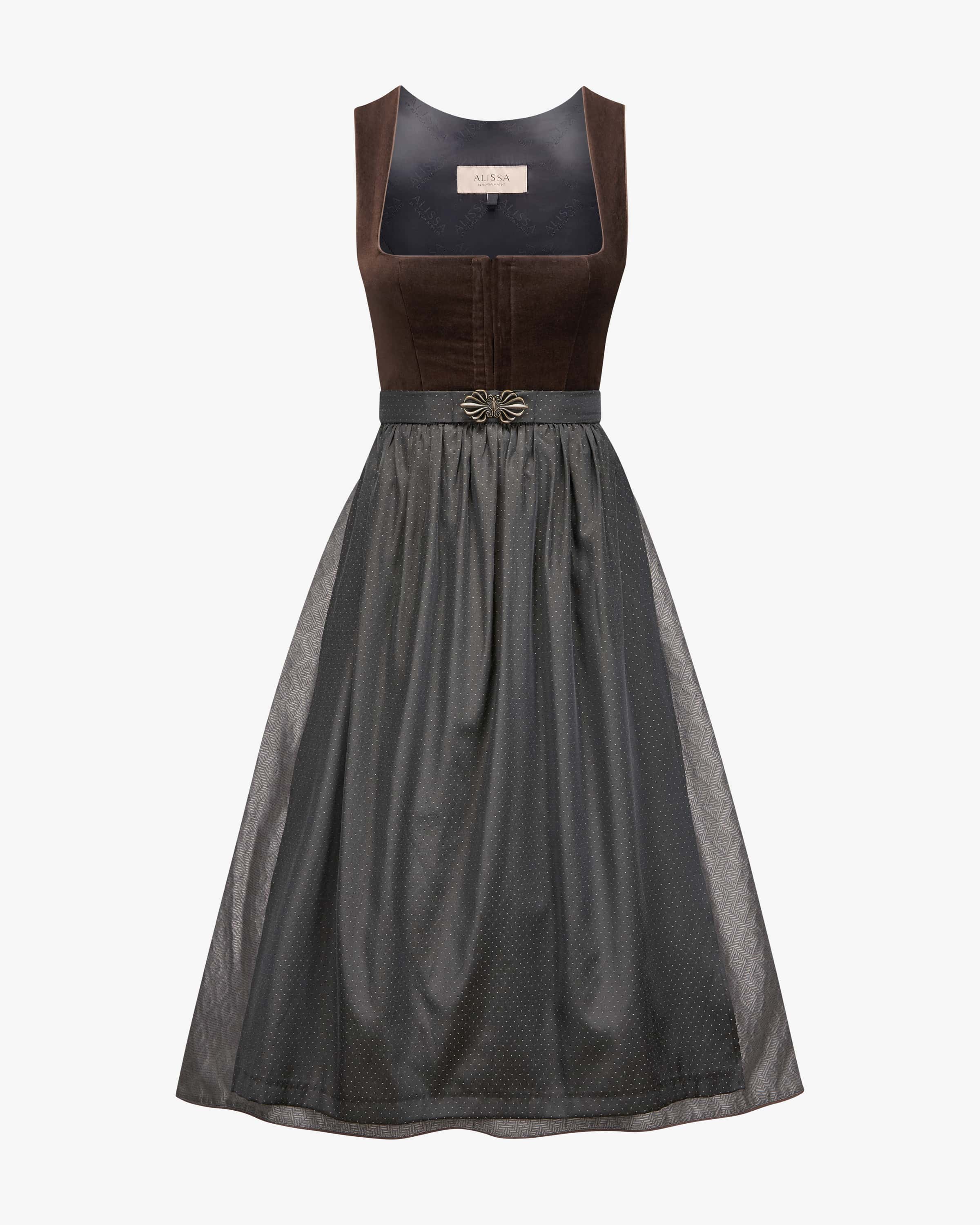Lumi Dirndl lang mit Schürze