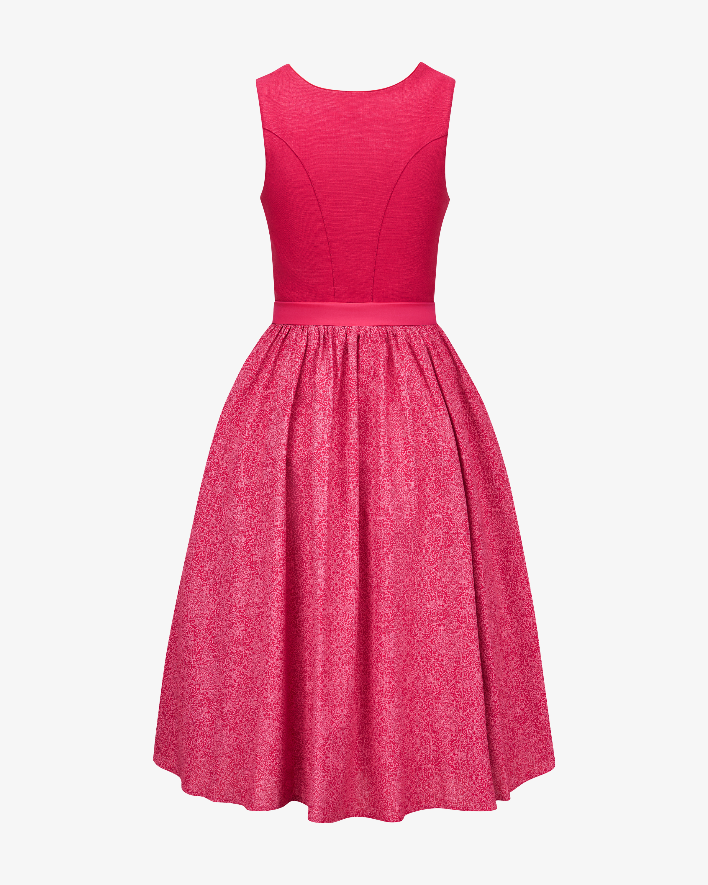 Midi-Wiesndirndl mit Schürze 