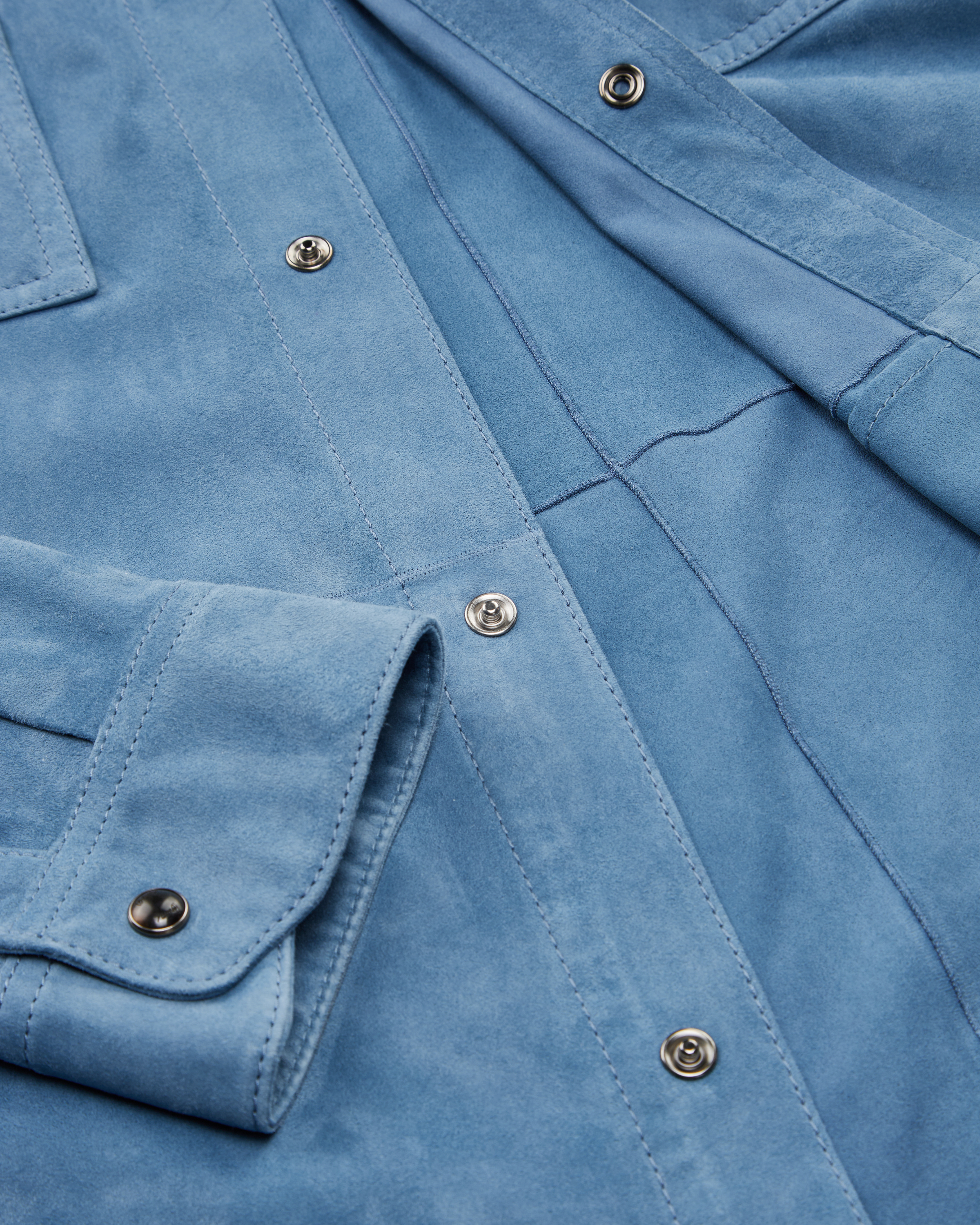 Leder-Shirtjacket 