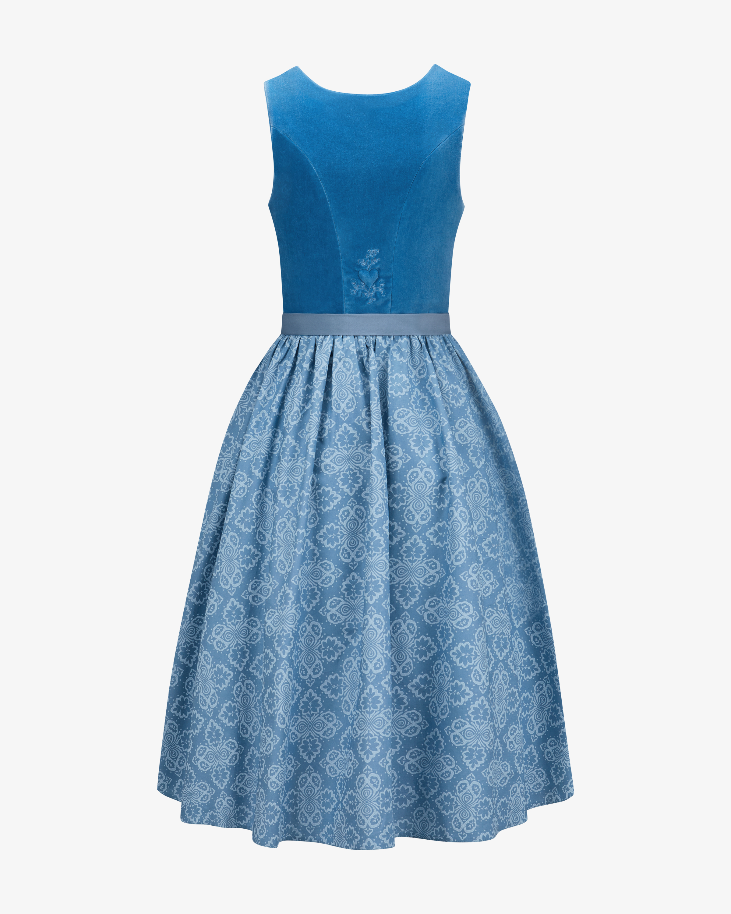 Midi-Wiesndirndl mit Schürze
