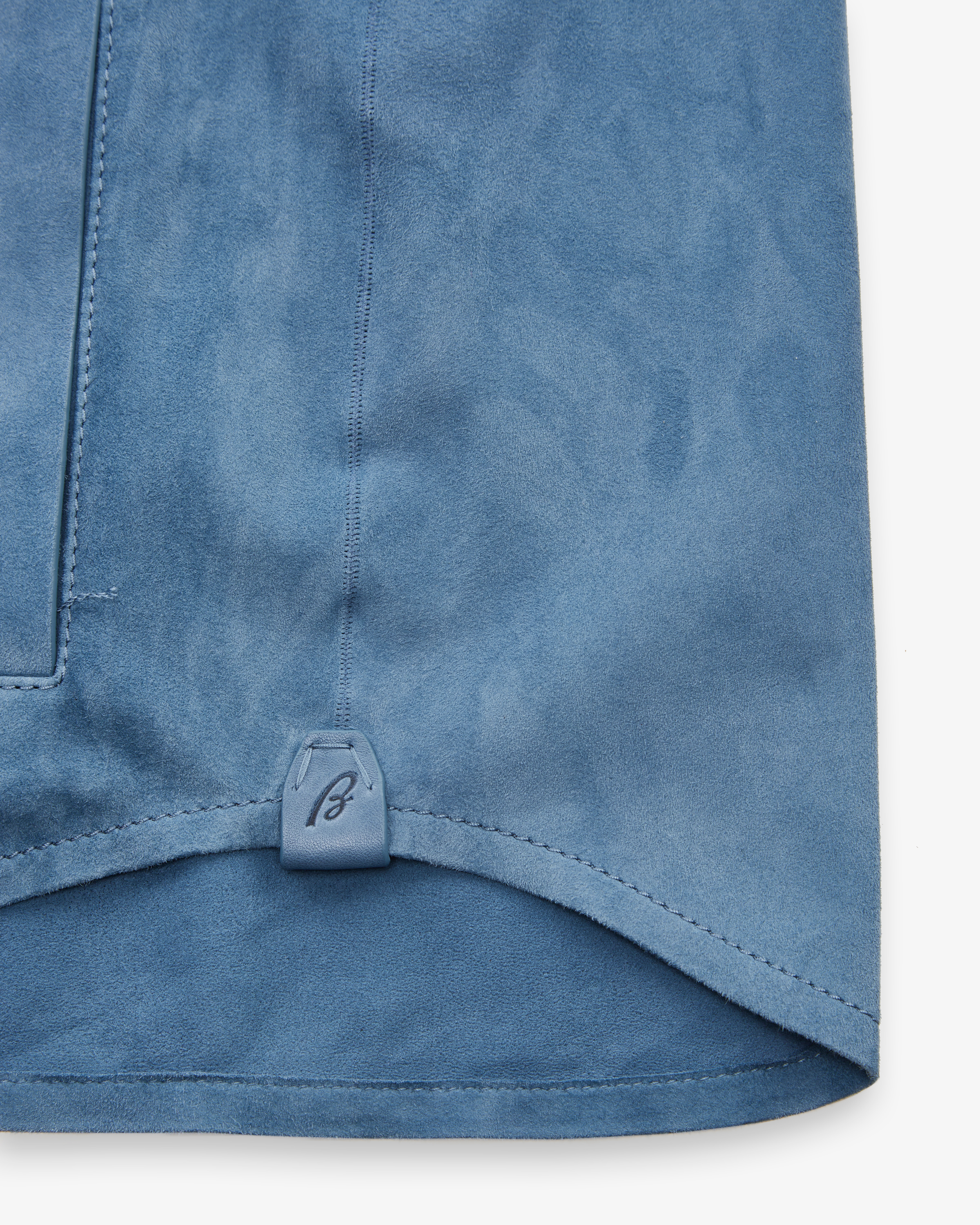 Leder-Shirtjacket 
