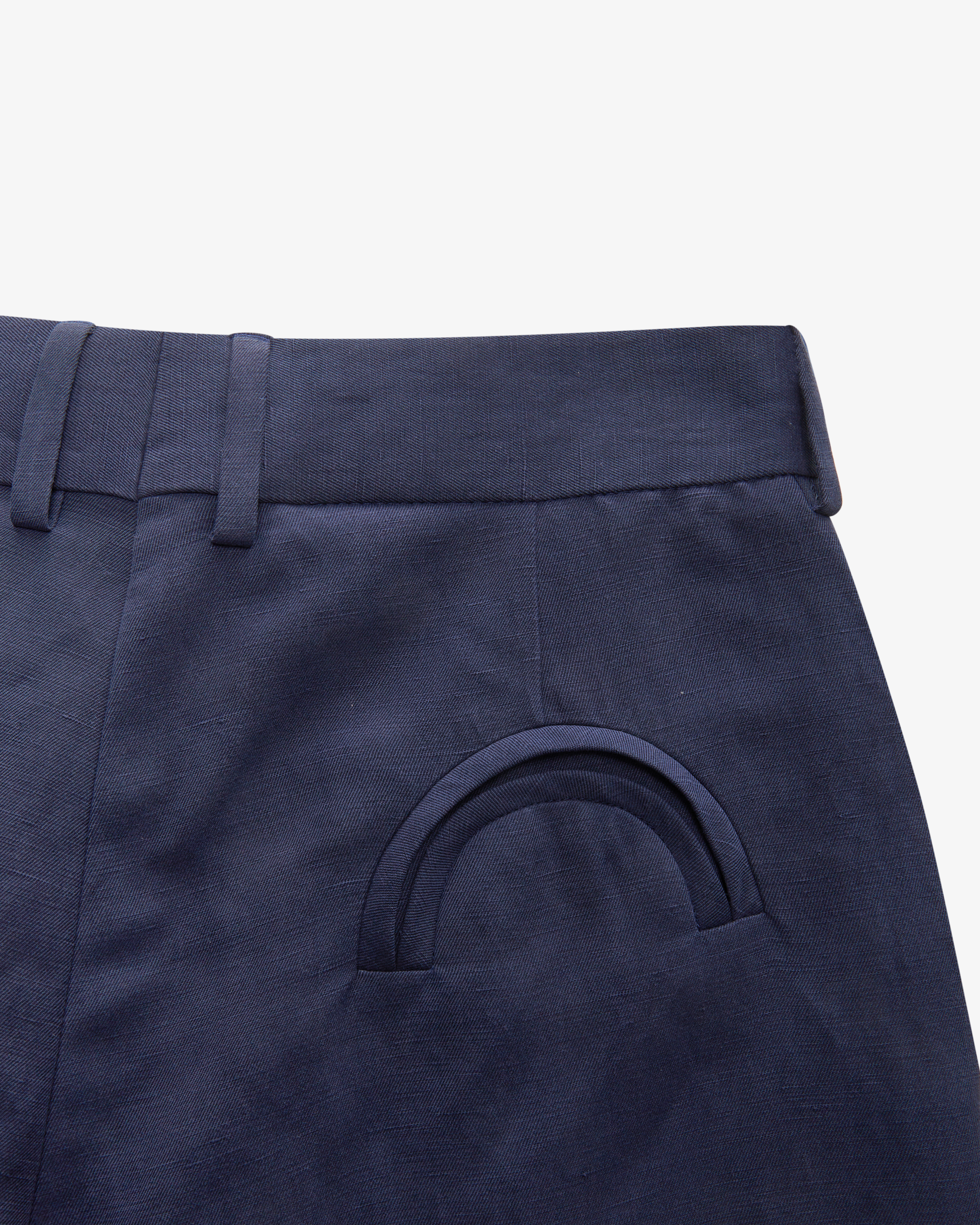 Savannah Fox Hose aus Leinen und Seide 