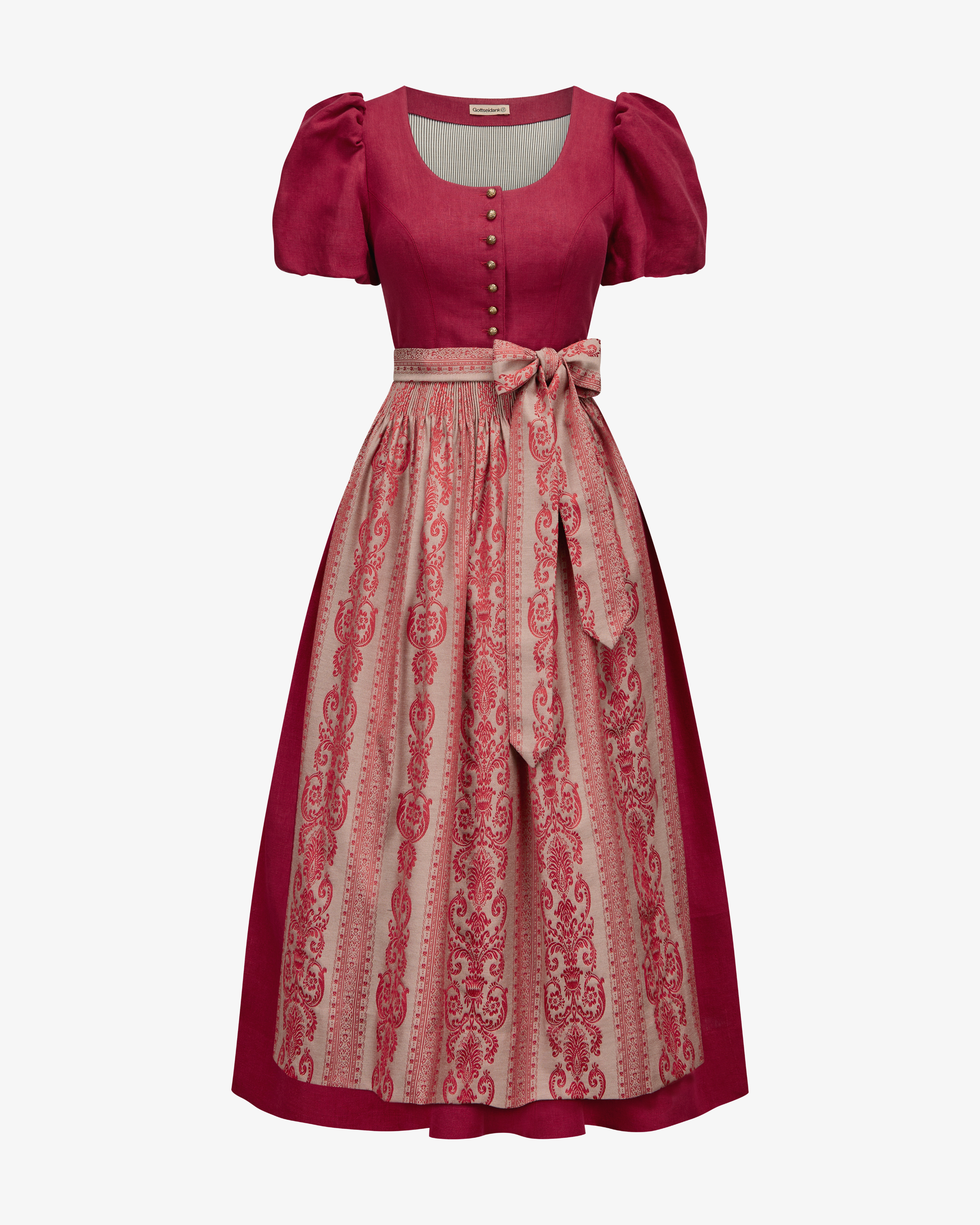 Margret Dirndl lang mit Schürze