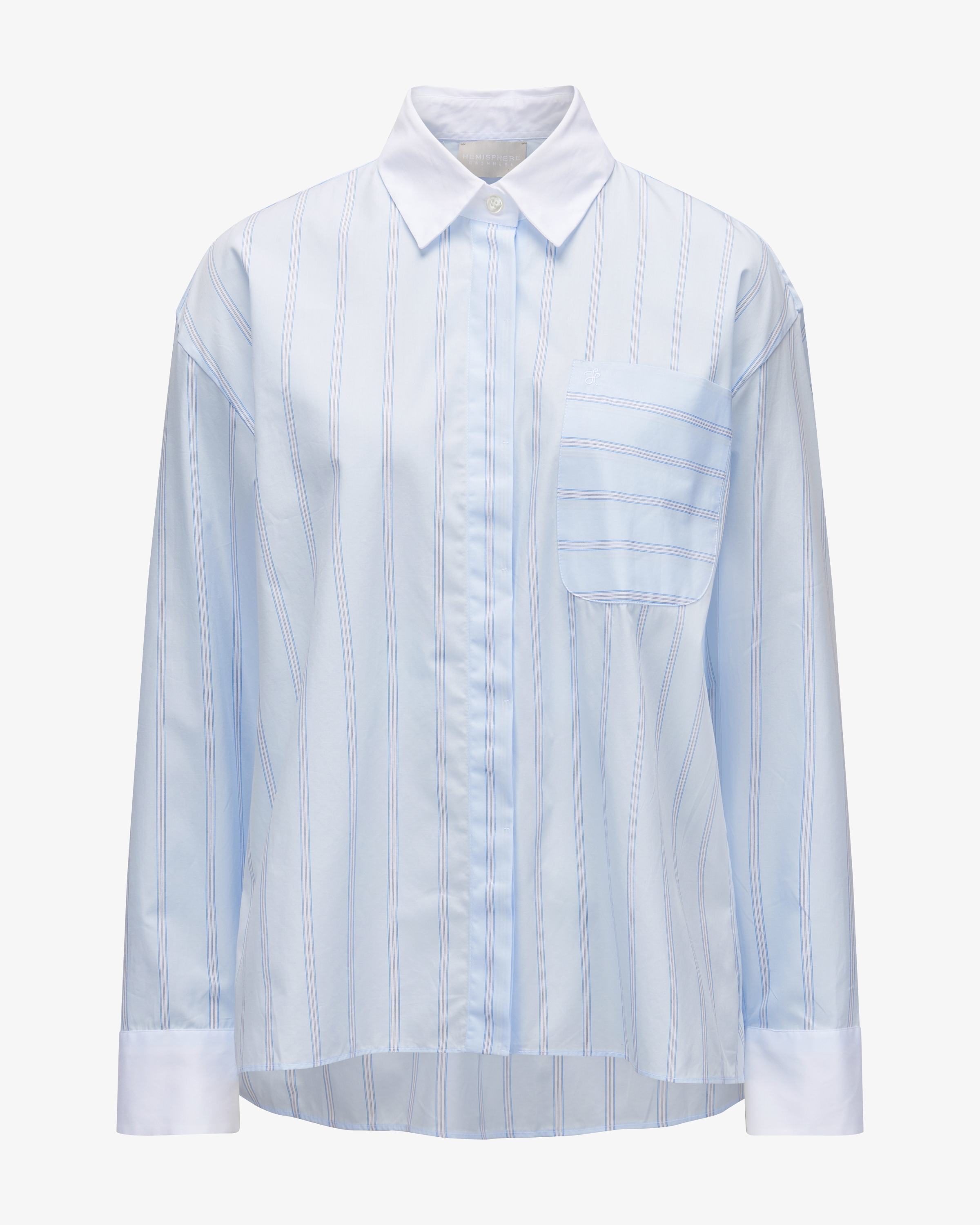 Bluse Ahrist aus Baumwolle