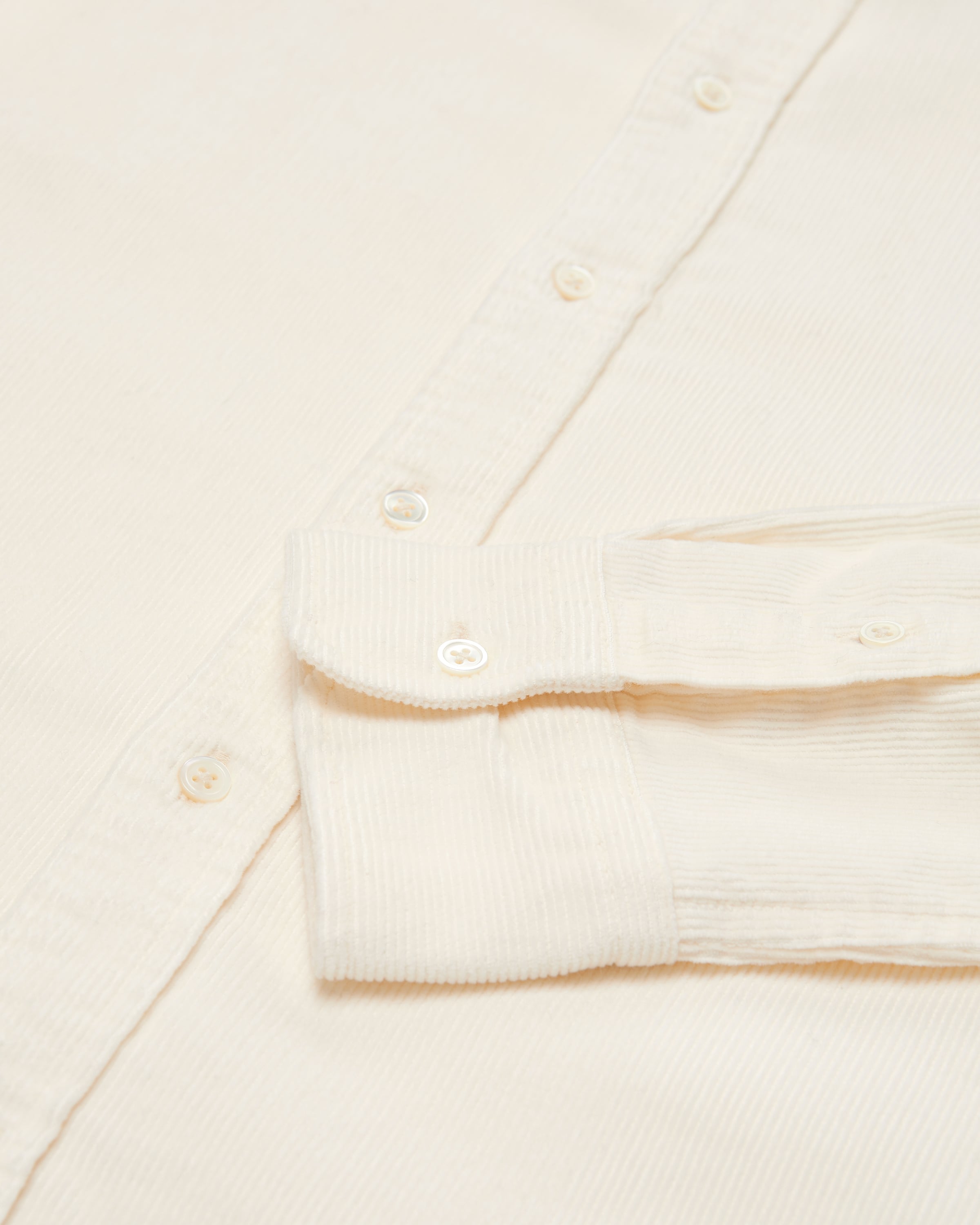 Cord-Hemdbluse Slim Fit 