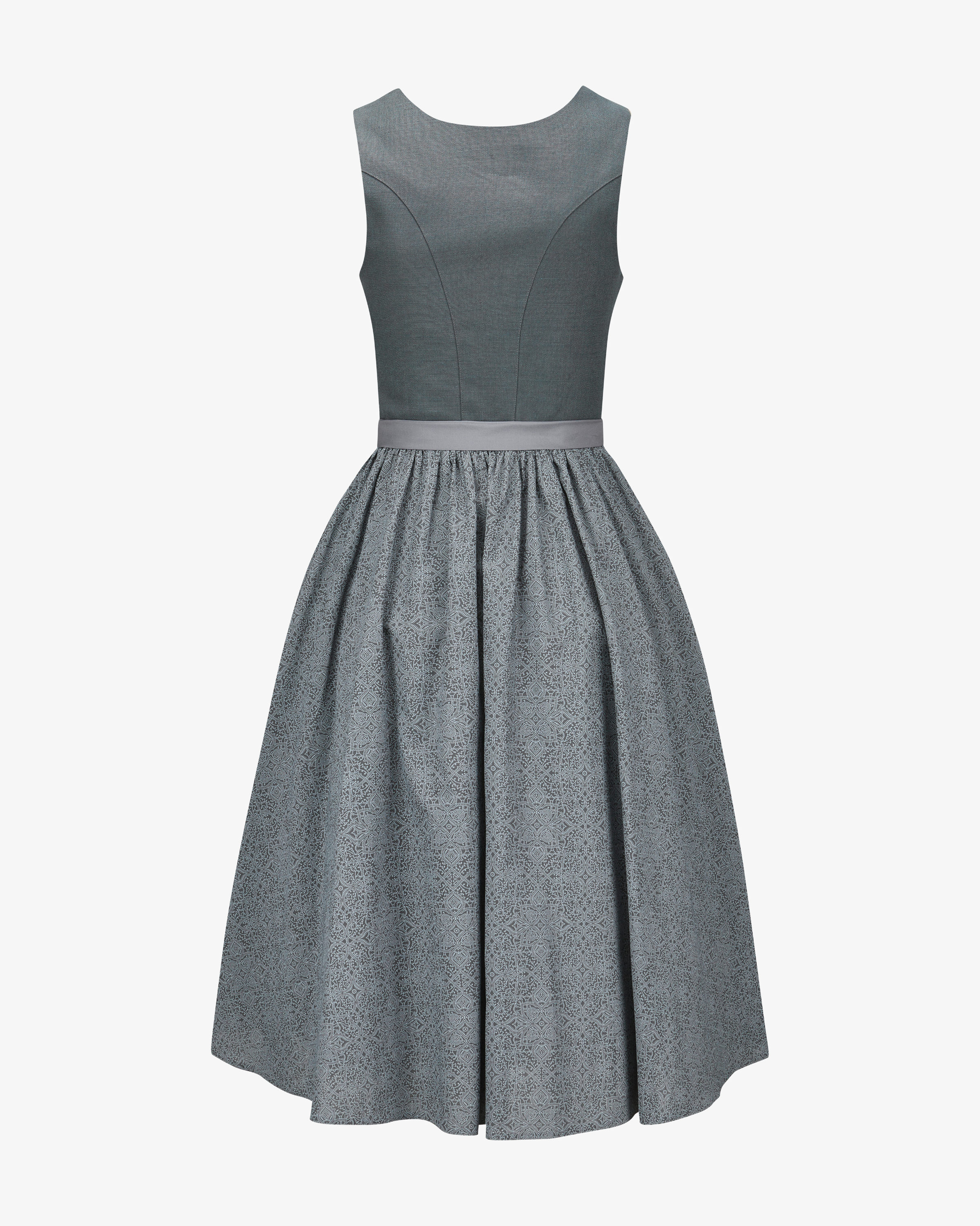 Midi-Wiesndirndl mit Schürze
