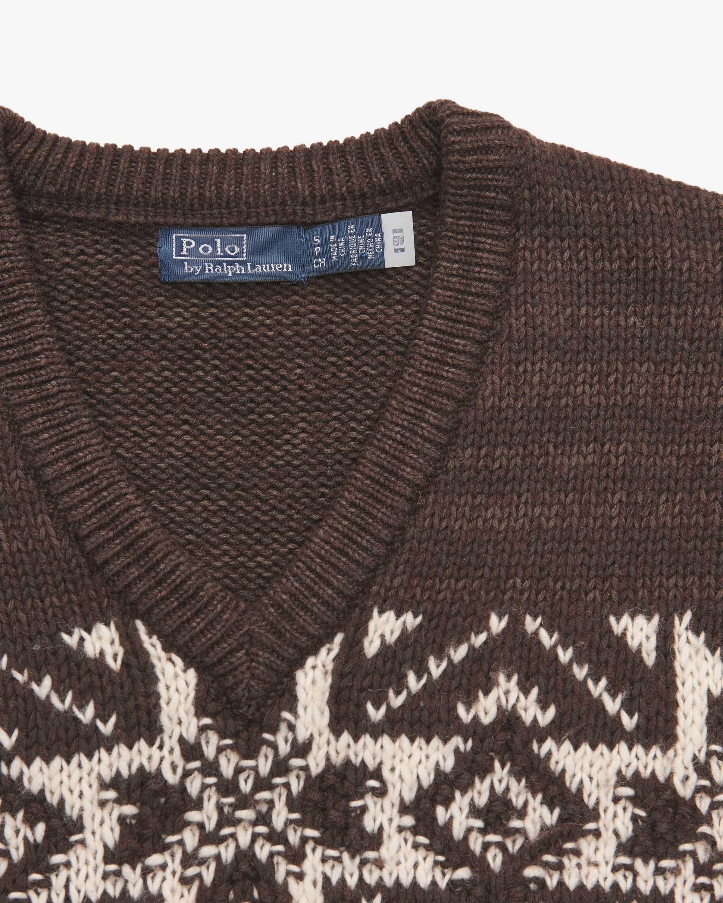 Strickshirt aus Wolle und Baumwolle