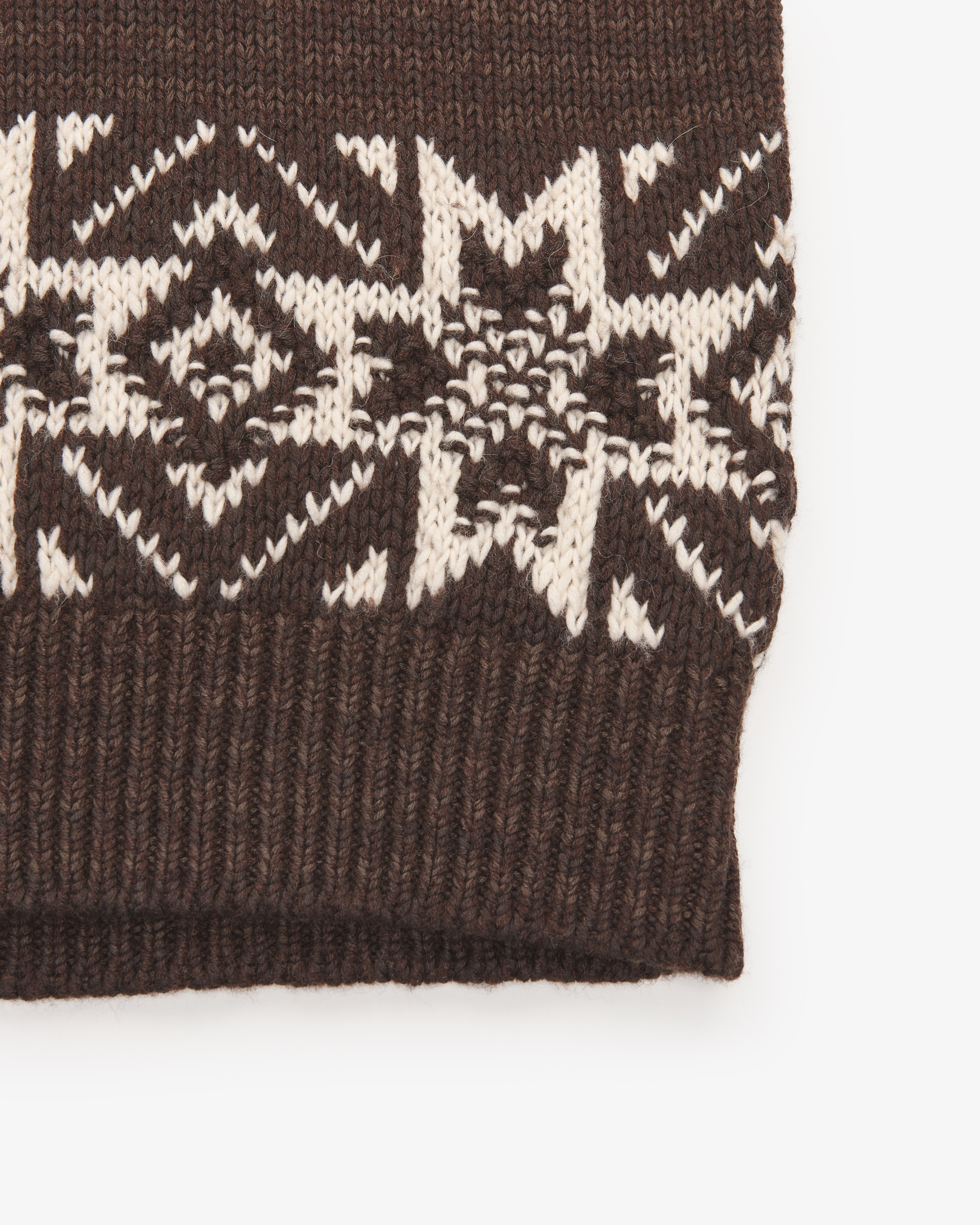 Strickshirt aus Wolle und Baumwolle