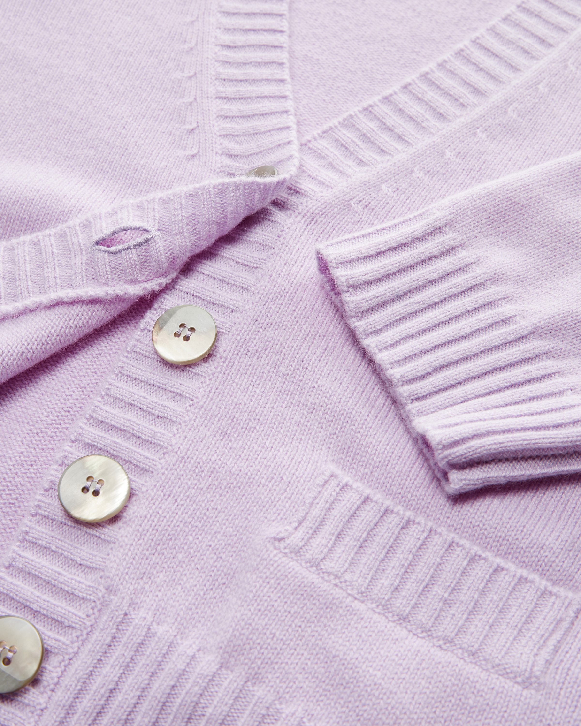 Cashmere-Strickjacke