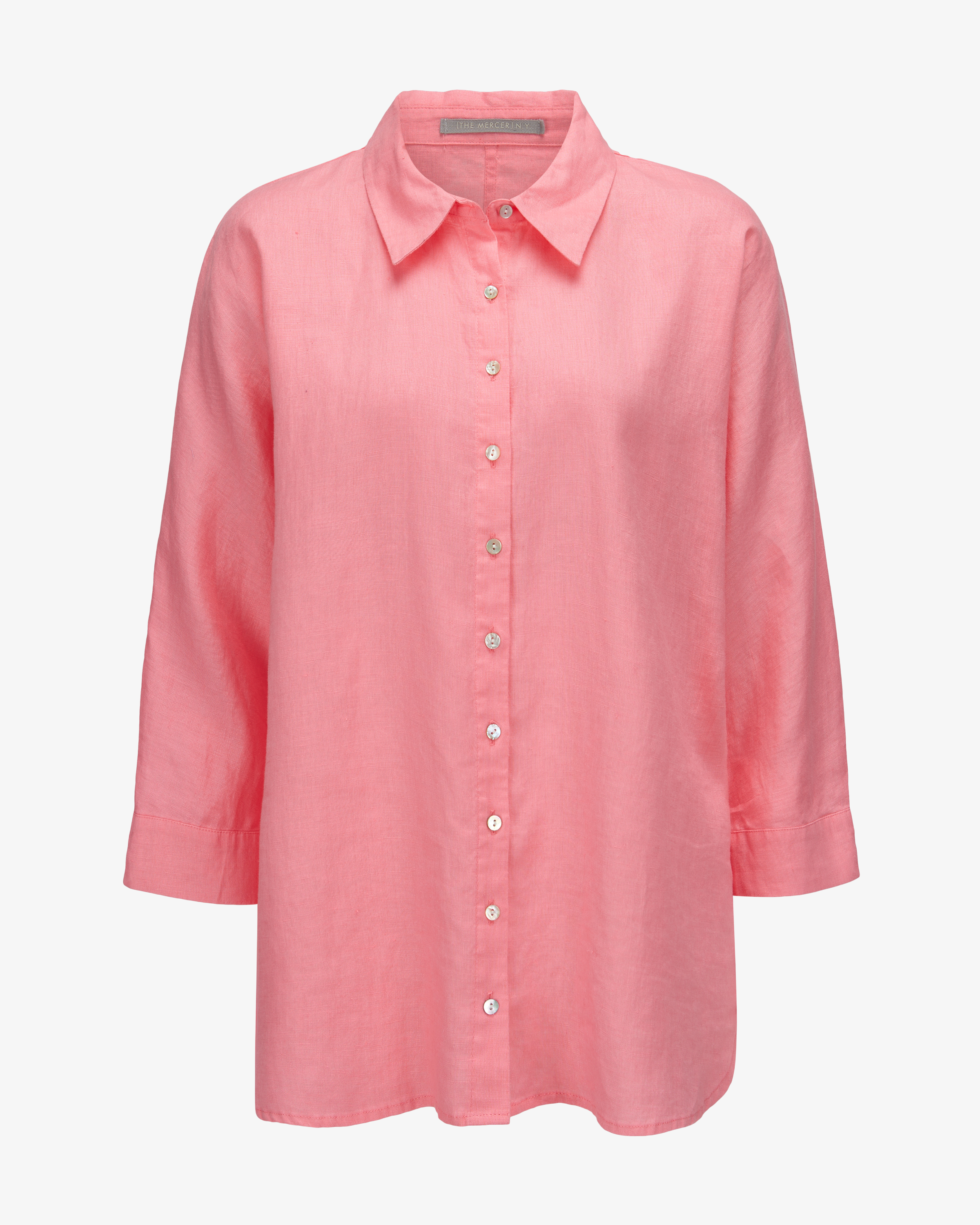 Leinenbluse Oversize Fit