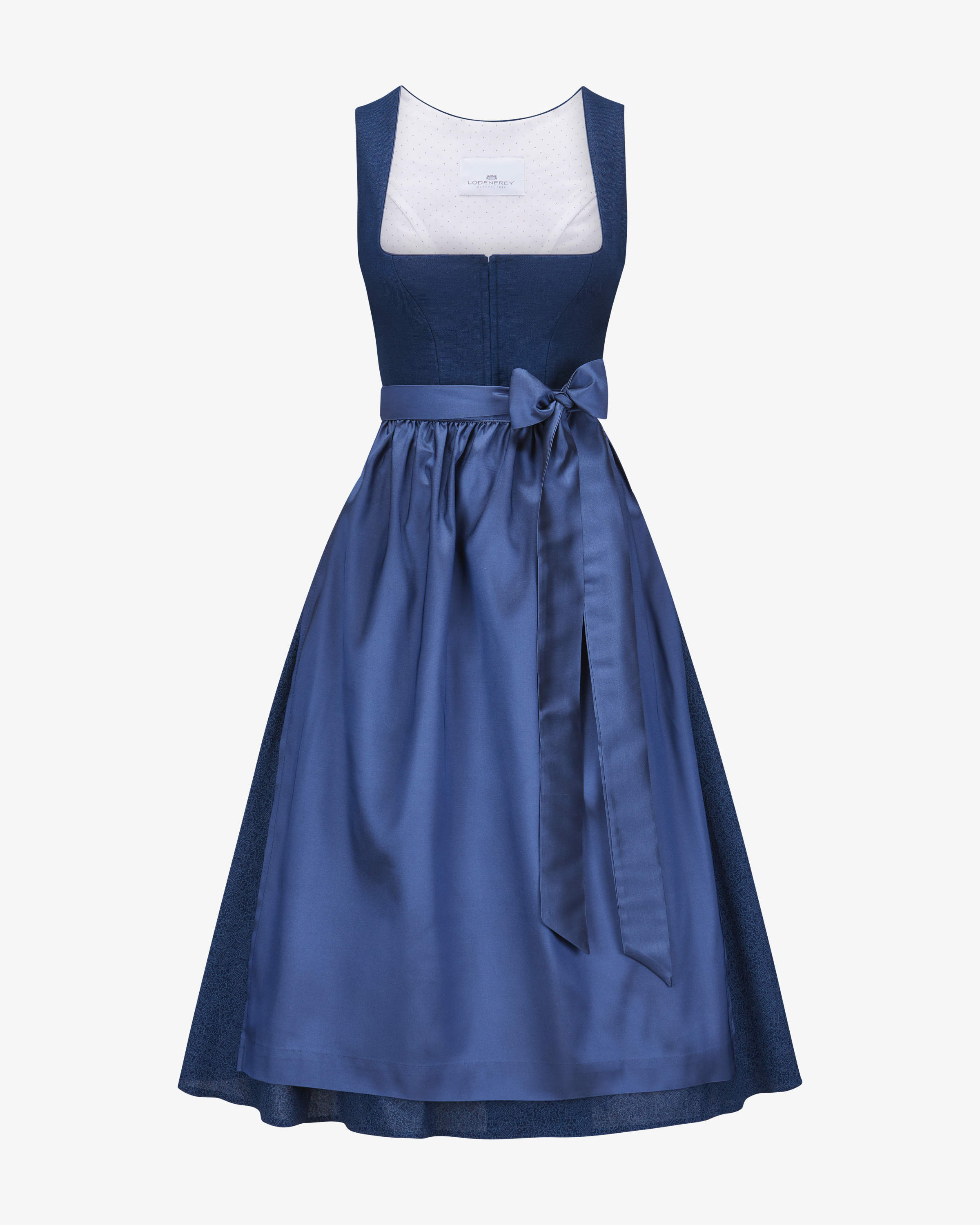 Midi-Wiesndirndl mit Schürze