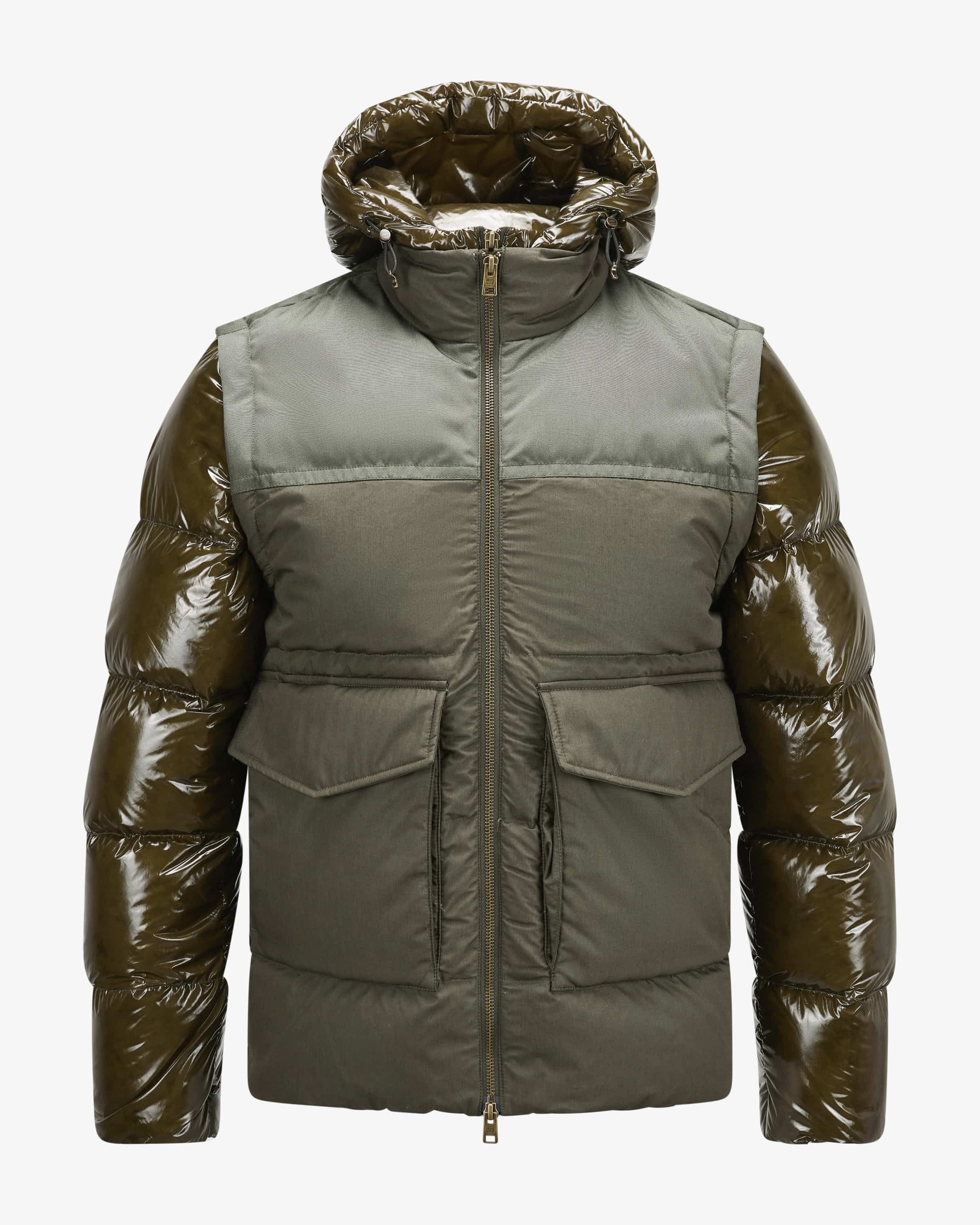 Mixmedia Convertible 2-in1-Daunenjacke
