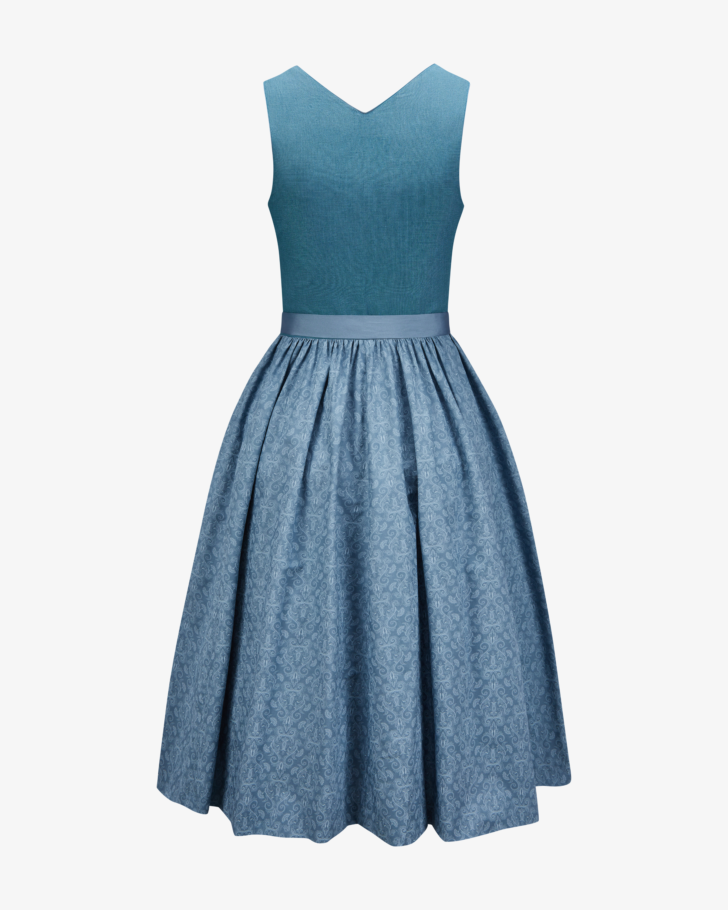 Midi-Dirndl mit Schürze