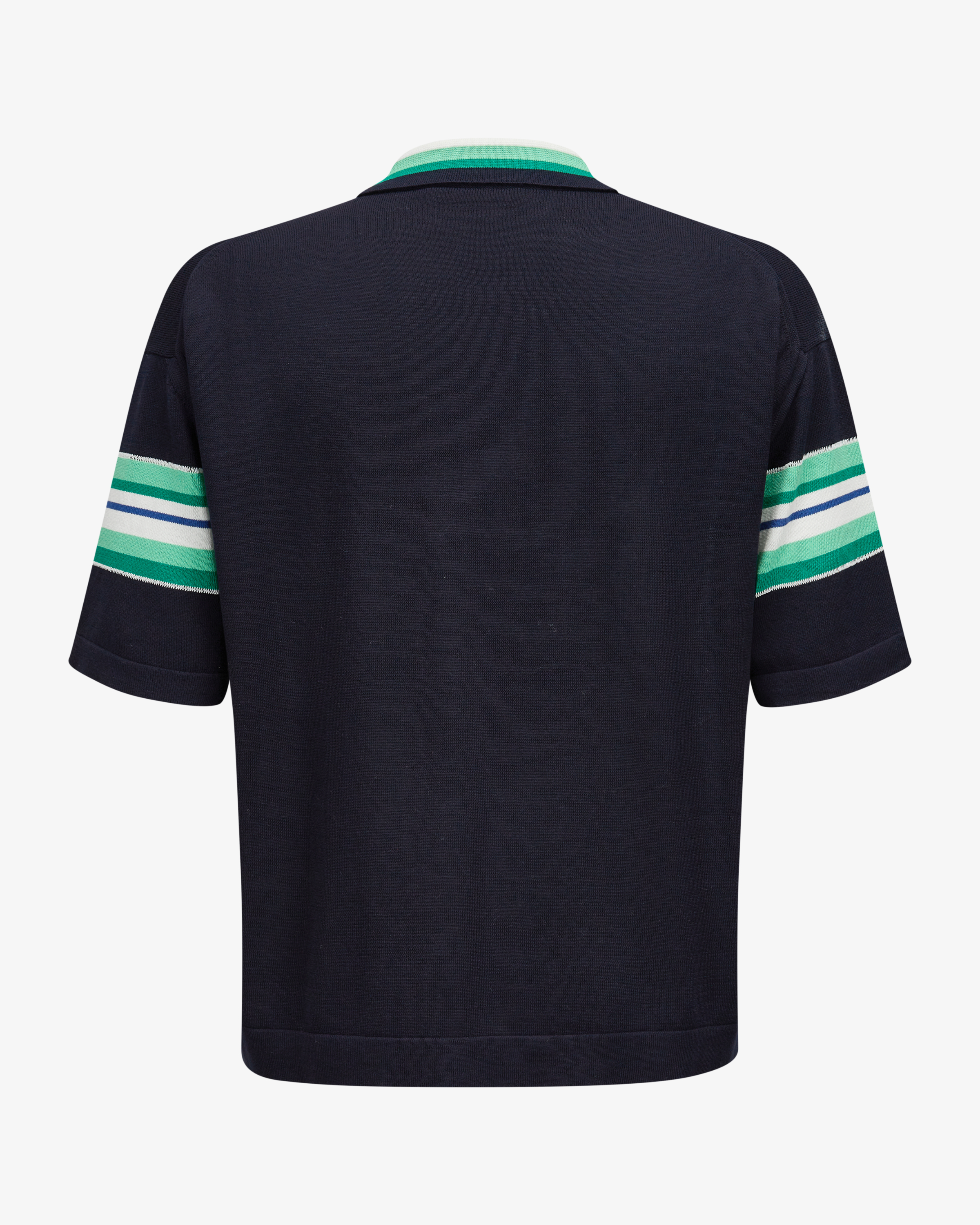 Strick-Poloshirt