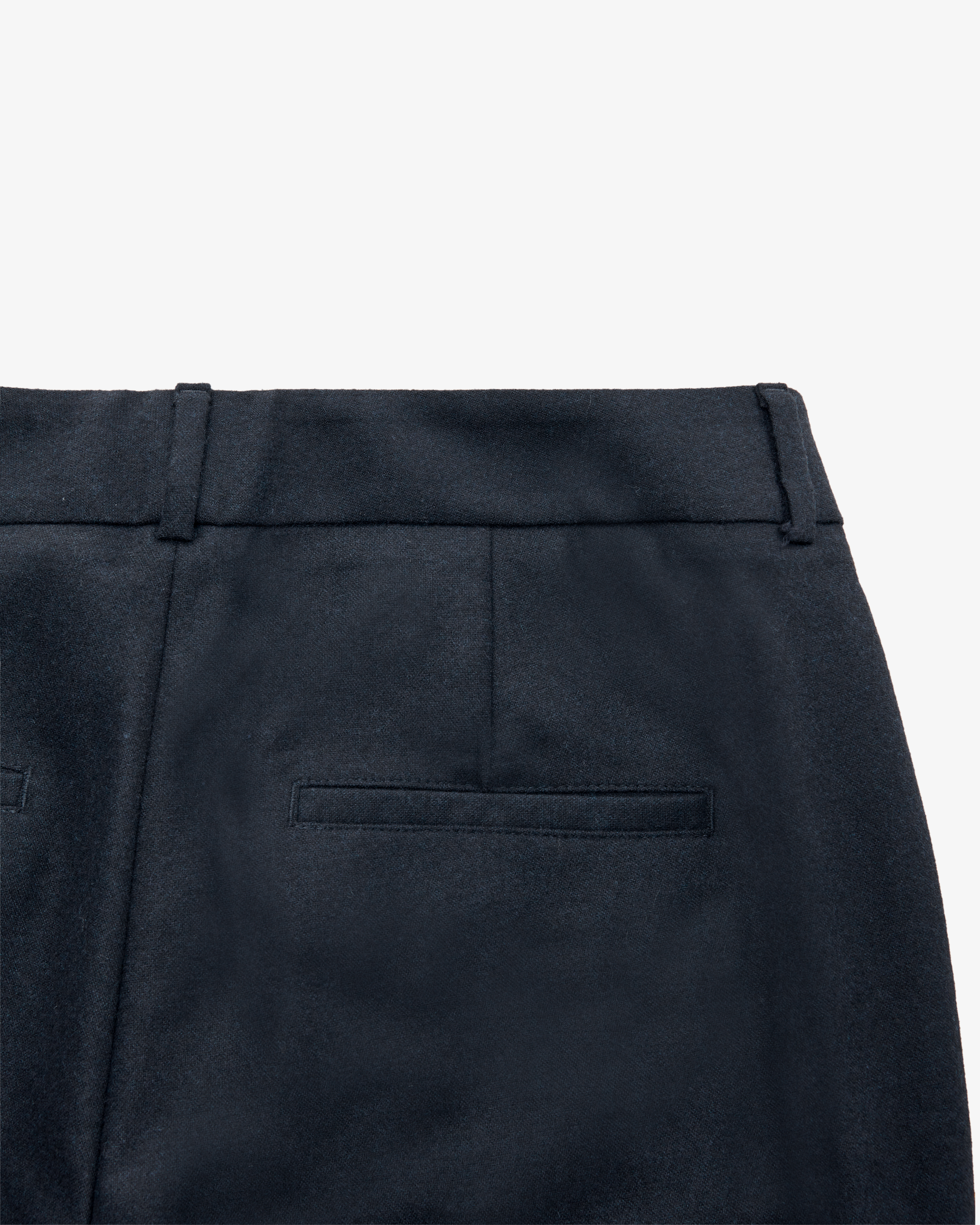7/8-Hose aus Woll-Mix