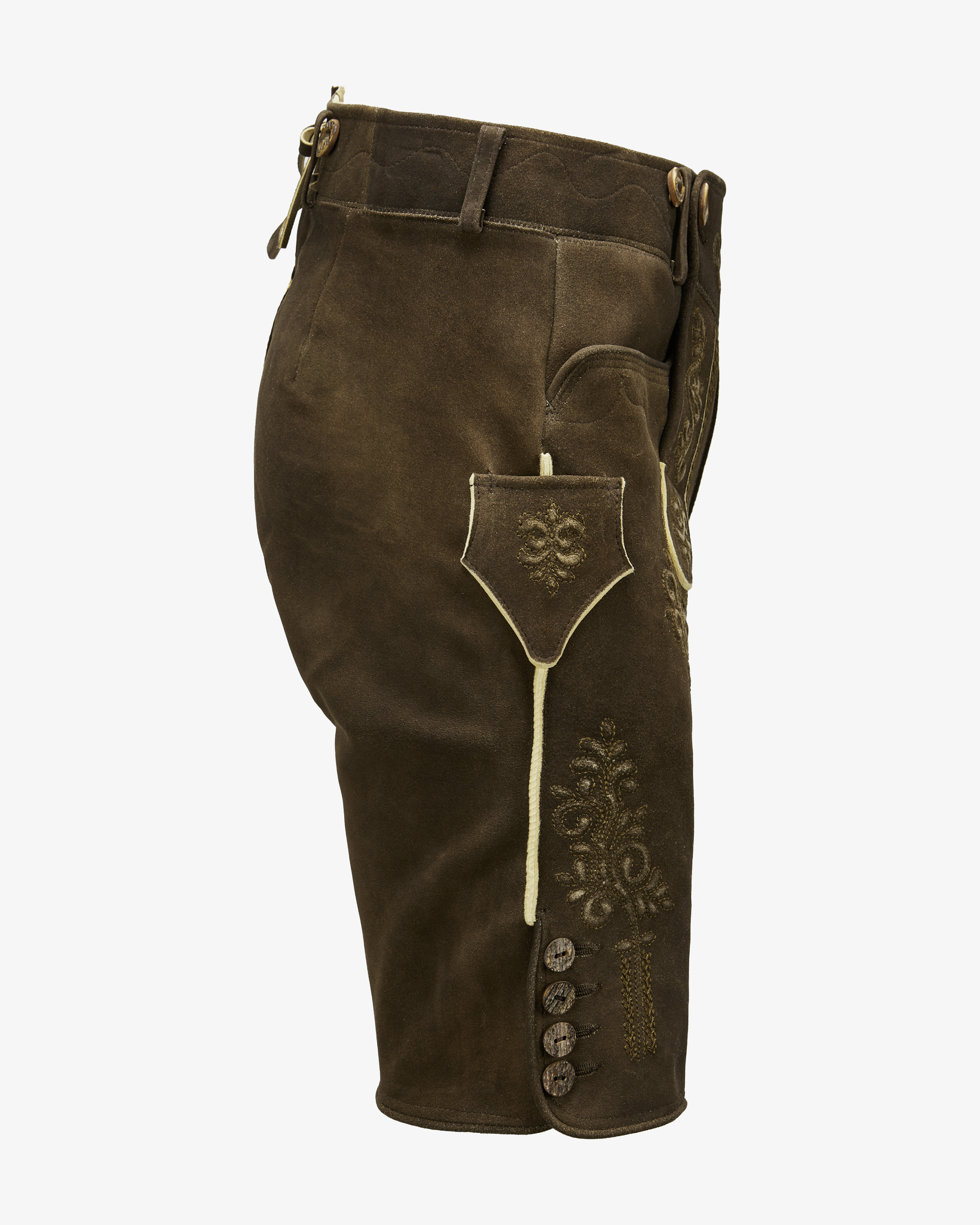 Weitenfels Lederhose aus sämisch gegerbtem Ziegenleder