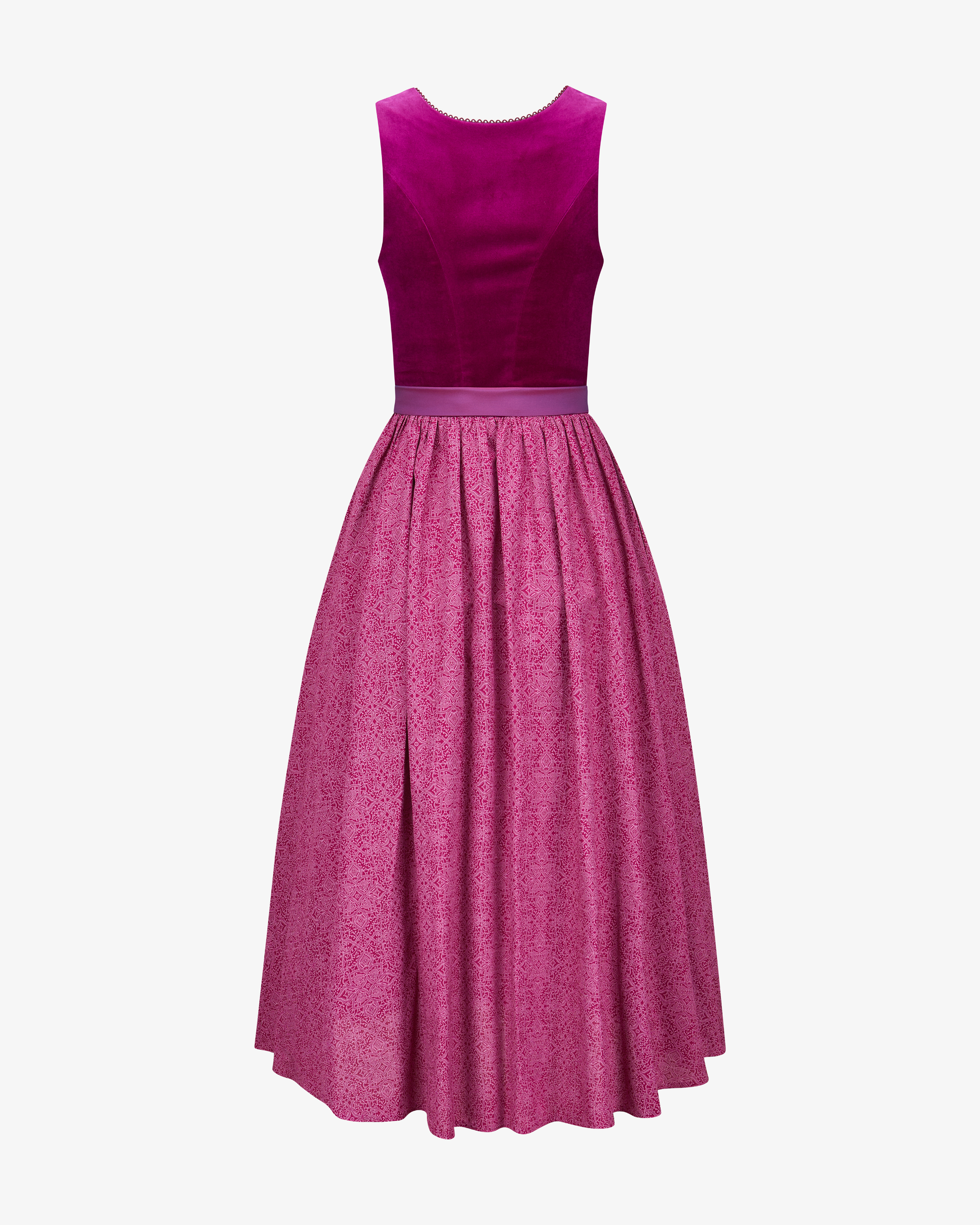 Wiesndirndl lang mit Schürze 