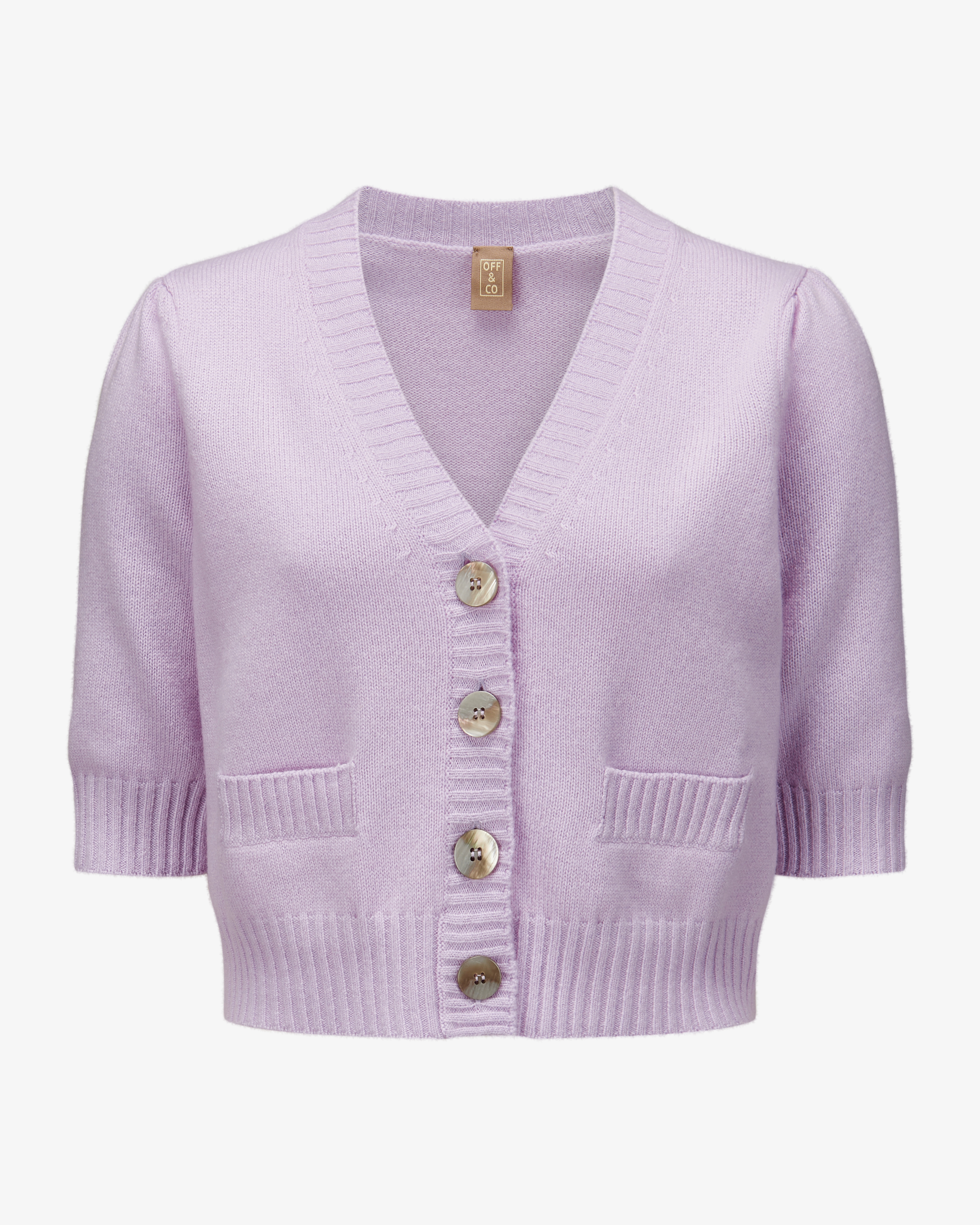 Cashmere-Strickjacke