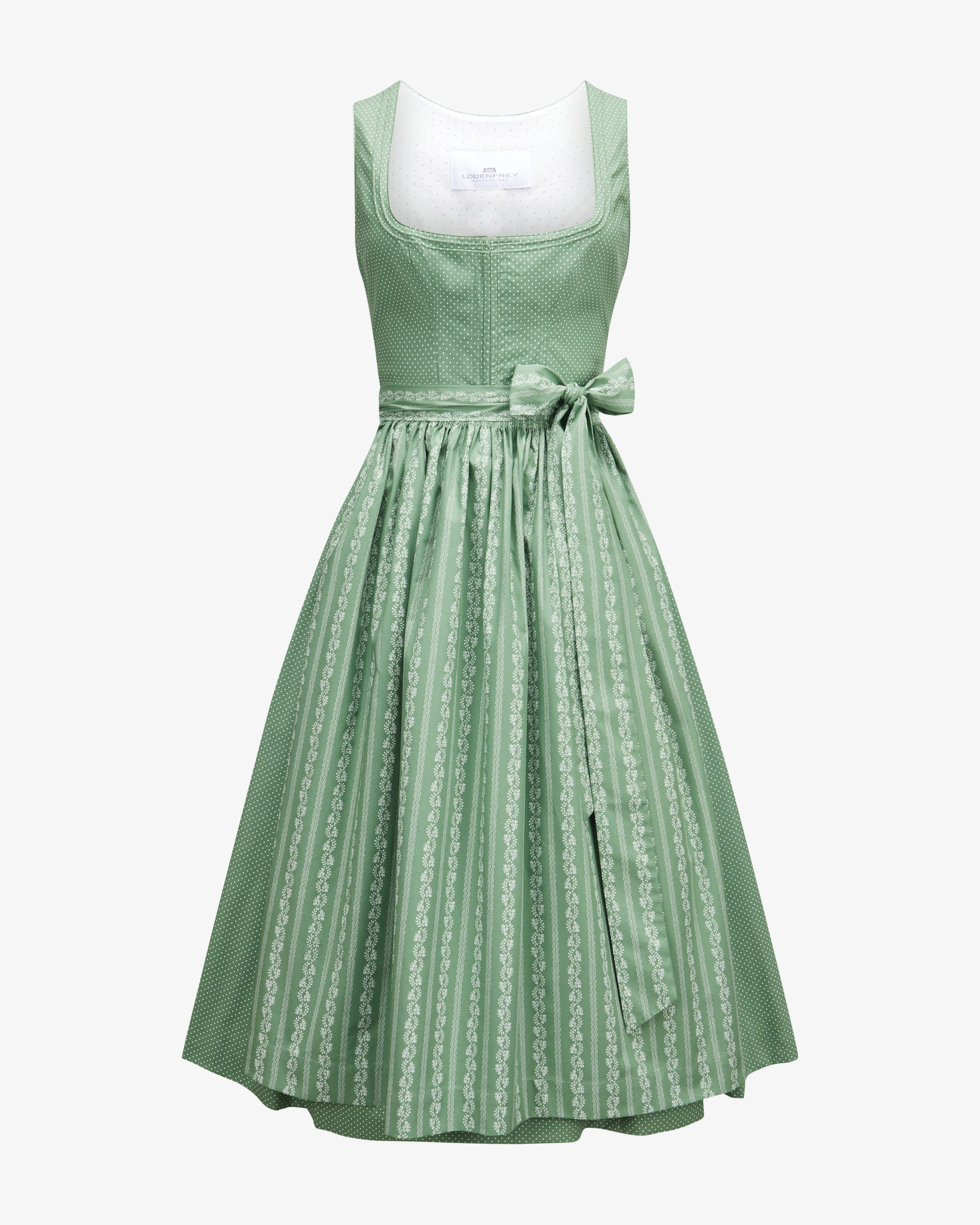 Wiesndirndl lang mit Schürze