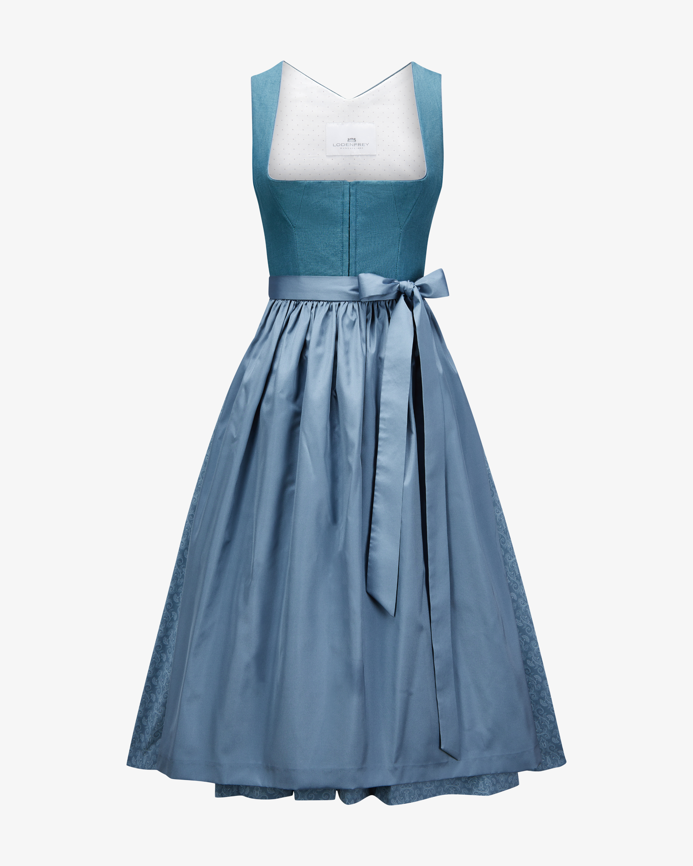 Midi-Dirndl mit Schürze