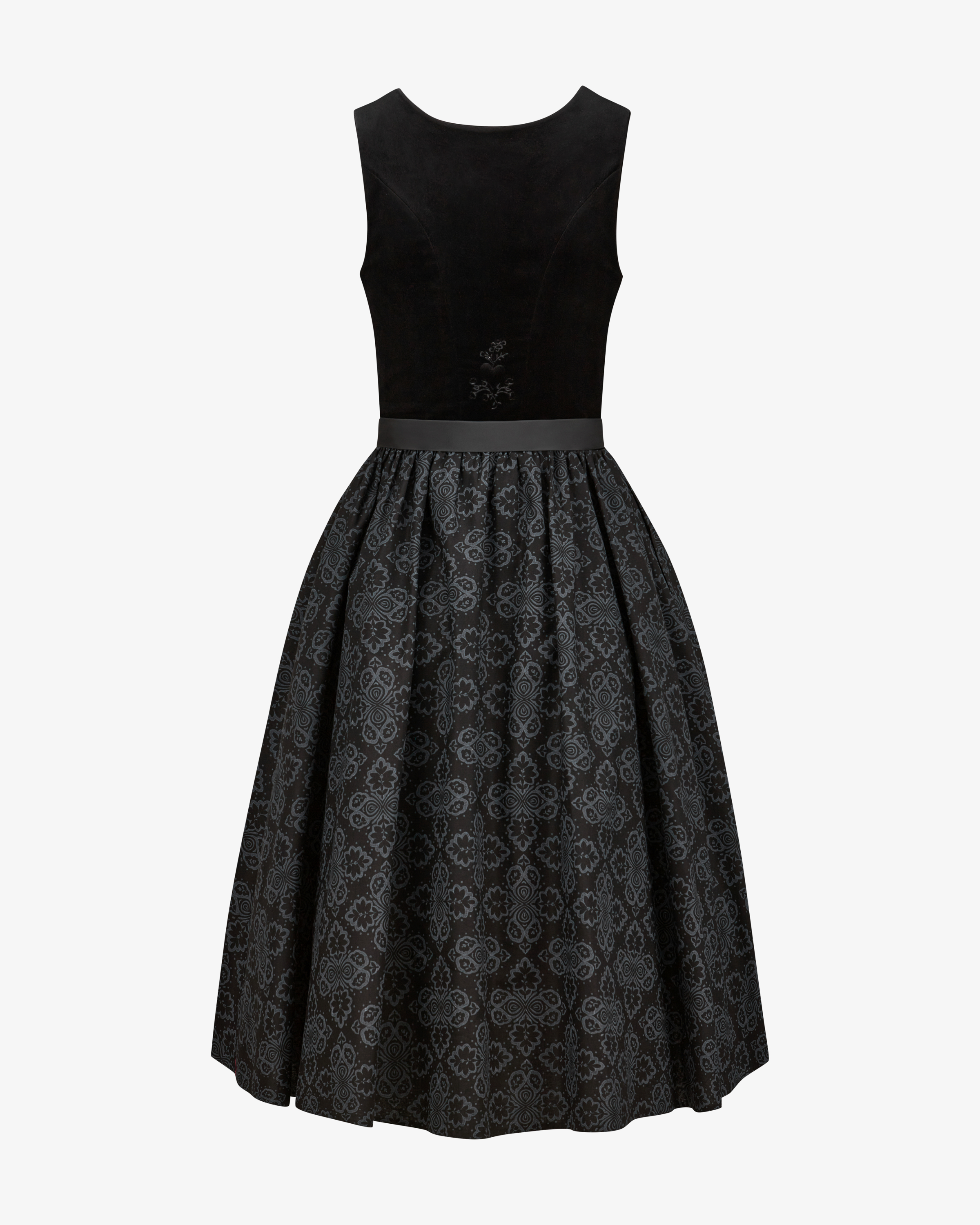 Midi-Wiesndirndl mit Schürze