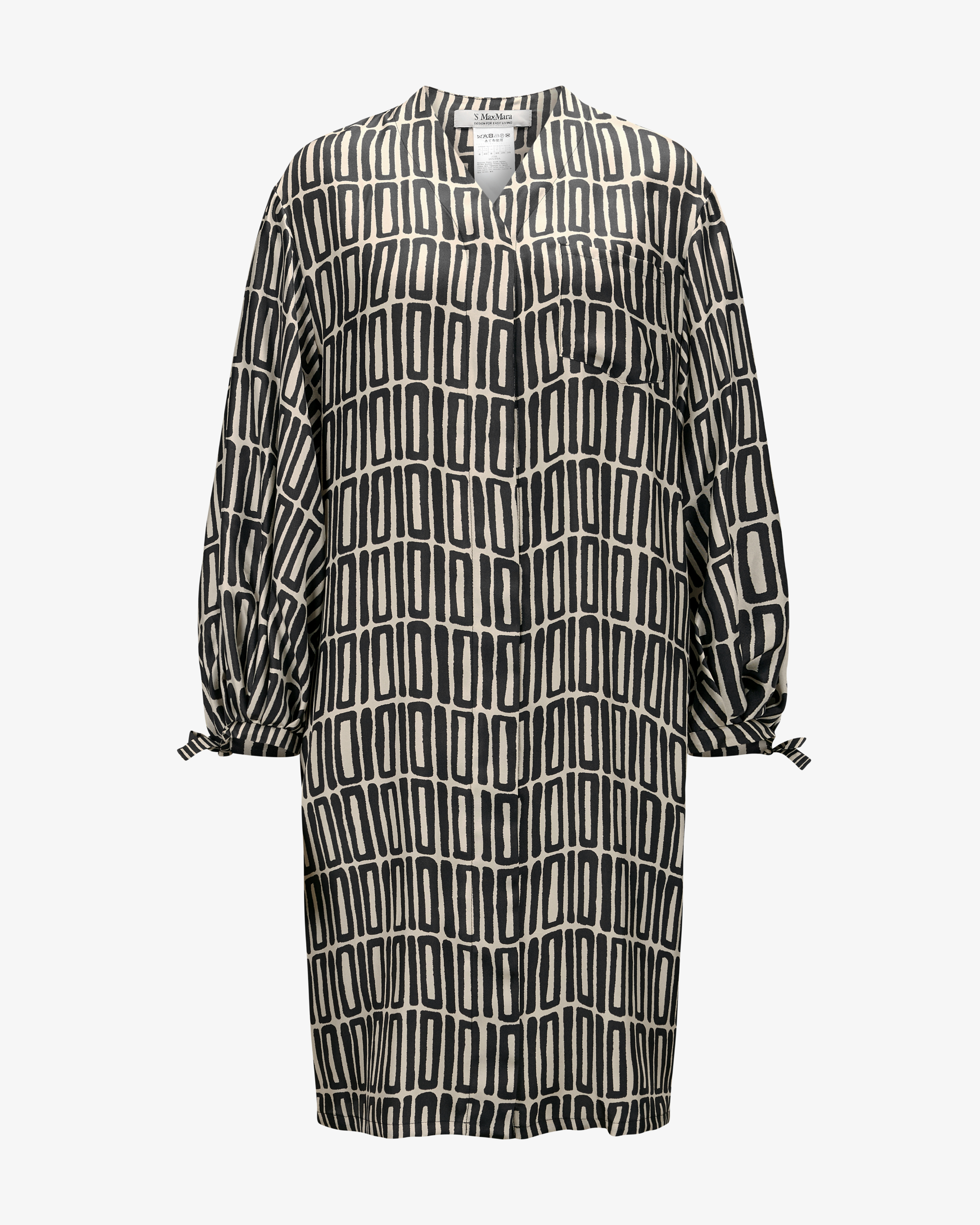 Ottone Seidenkleid