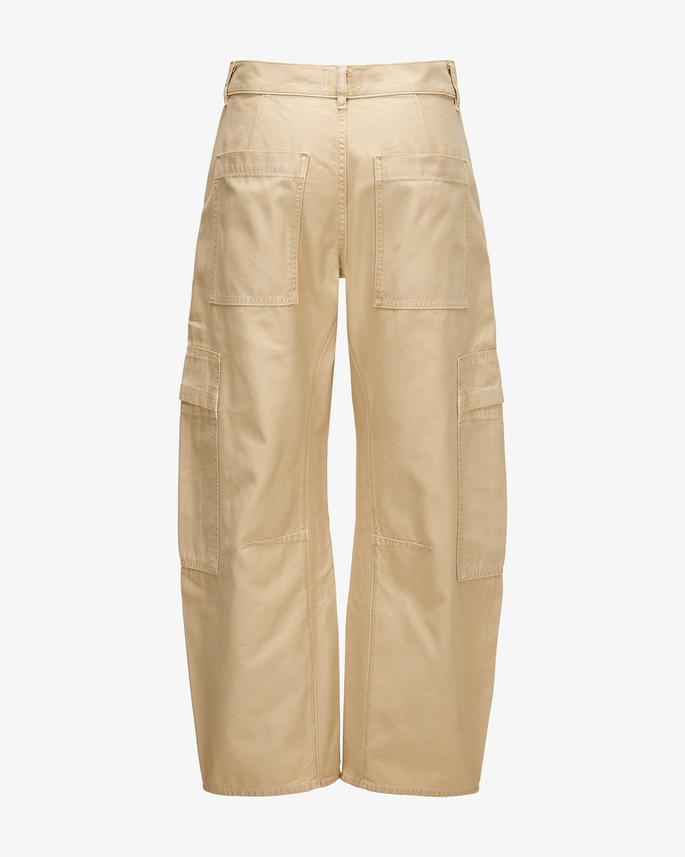Marcelle 7/8-Cargohose Low Slung aus Baumwolle