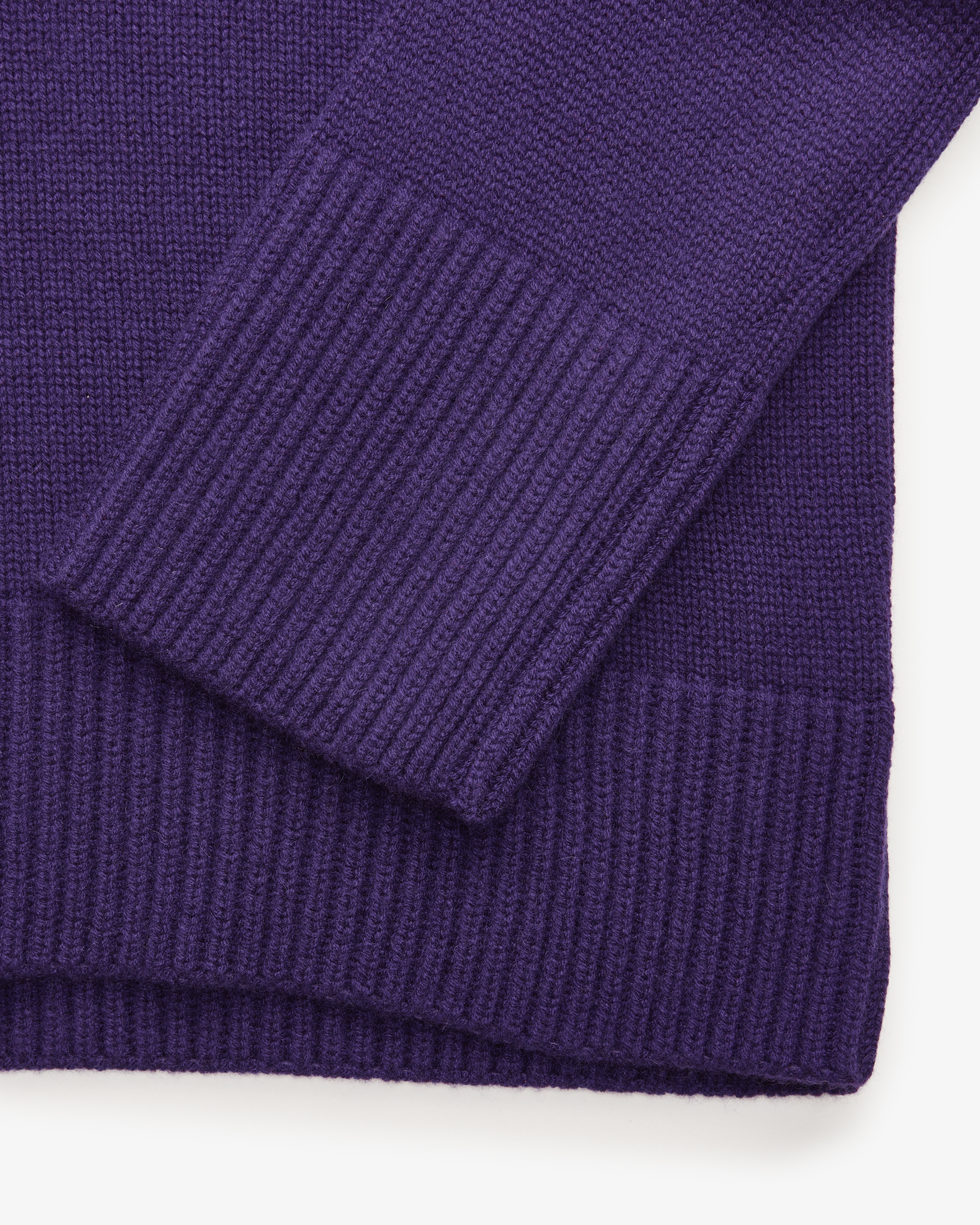 Cashmere-Stehkragenpullover 