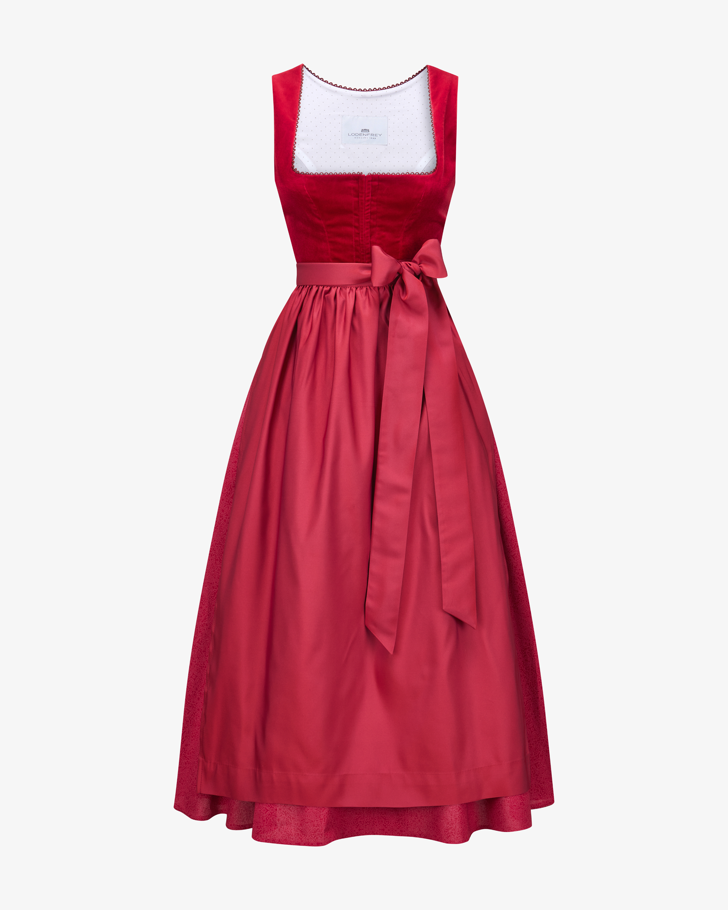 Wiesndirndl lang mit Schürze