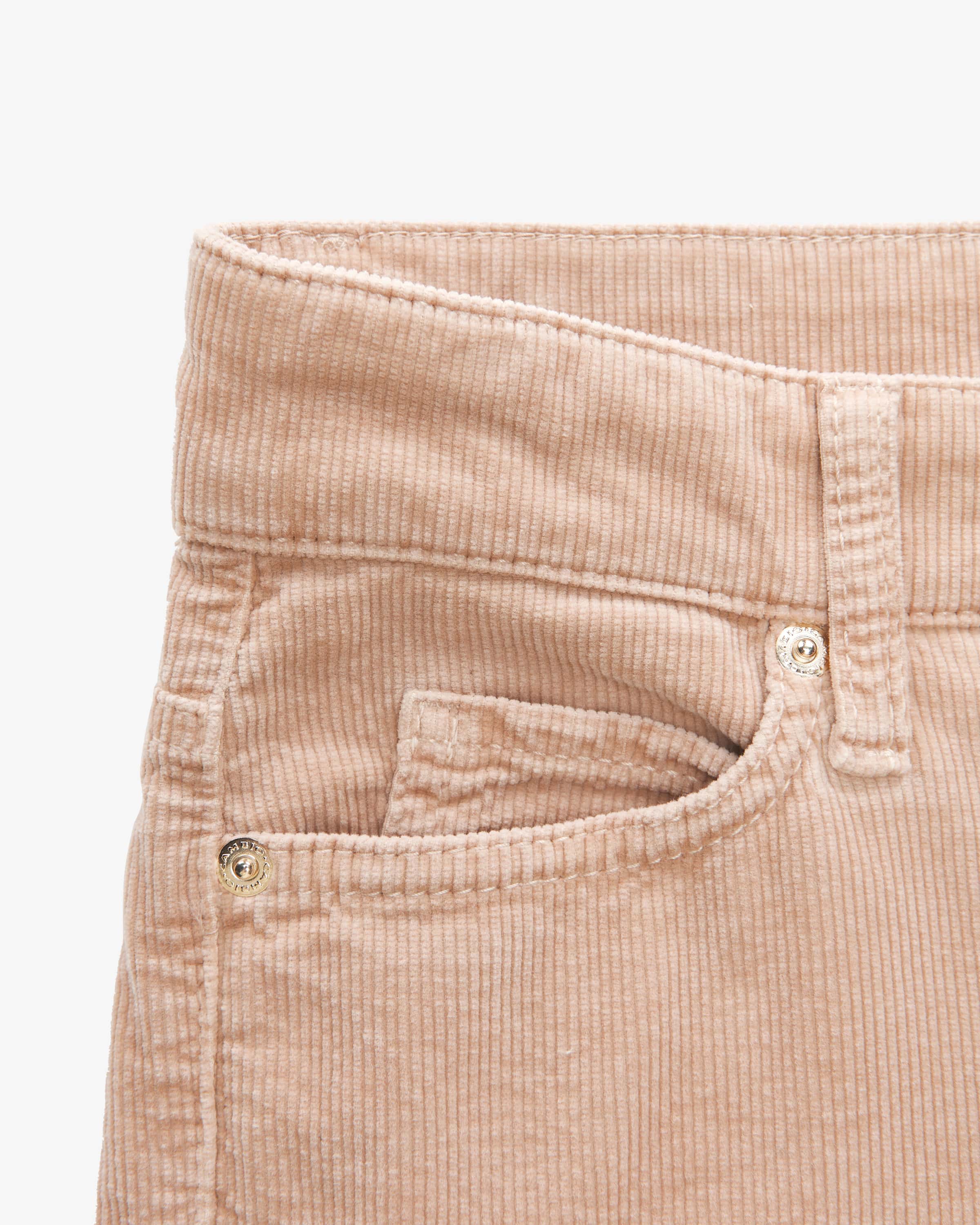 Francesca 7/8-Cordhose aus Baumwoll-Mix