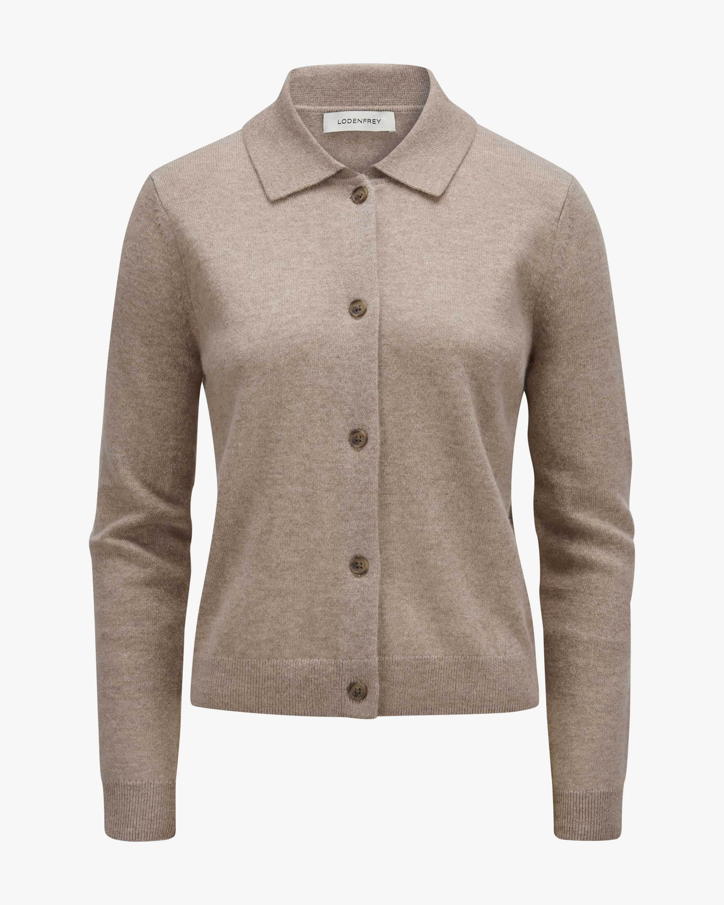 Cashmere-Strickjacke