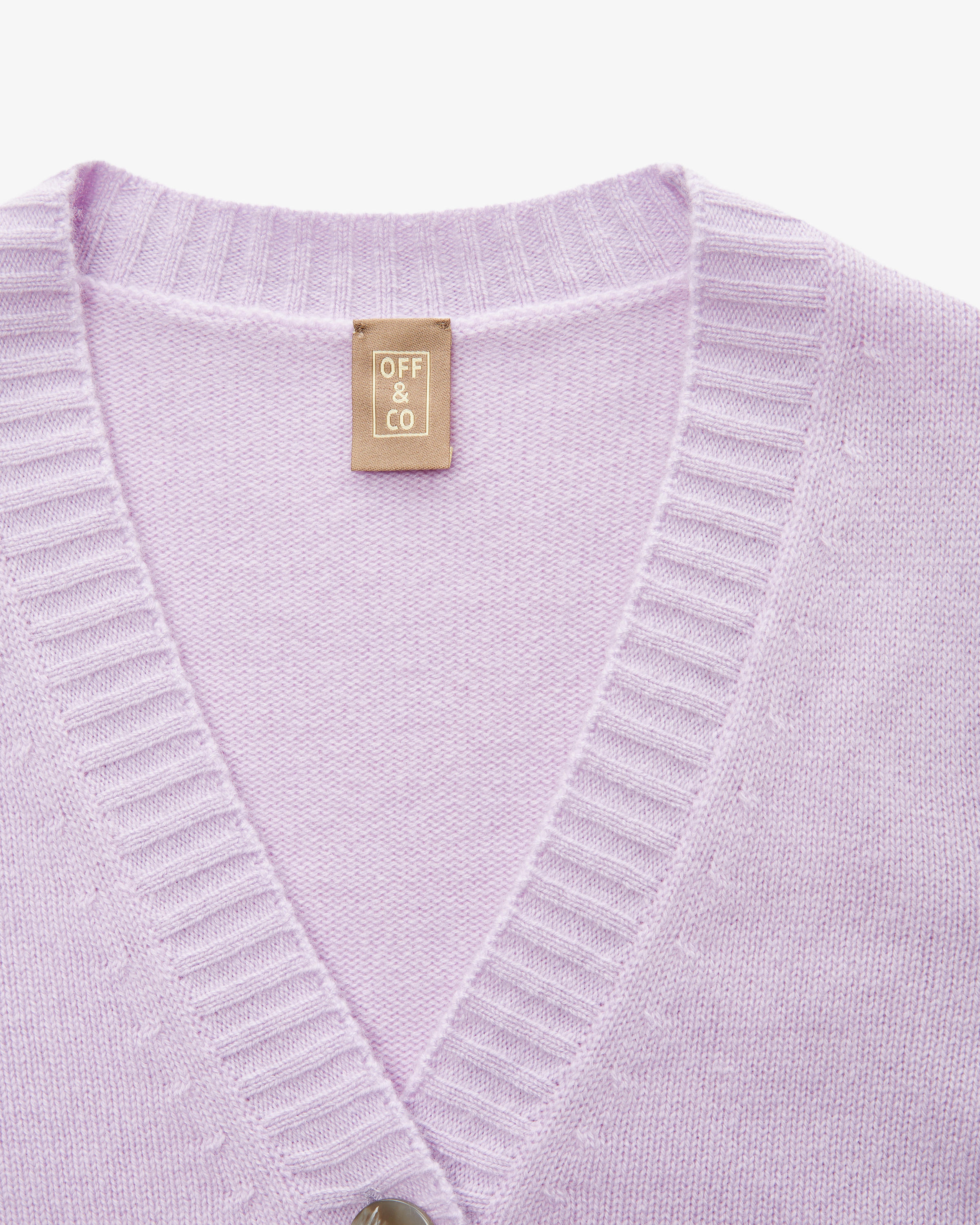 Cashmere-Strickjacke