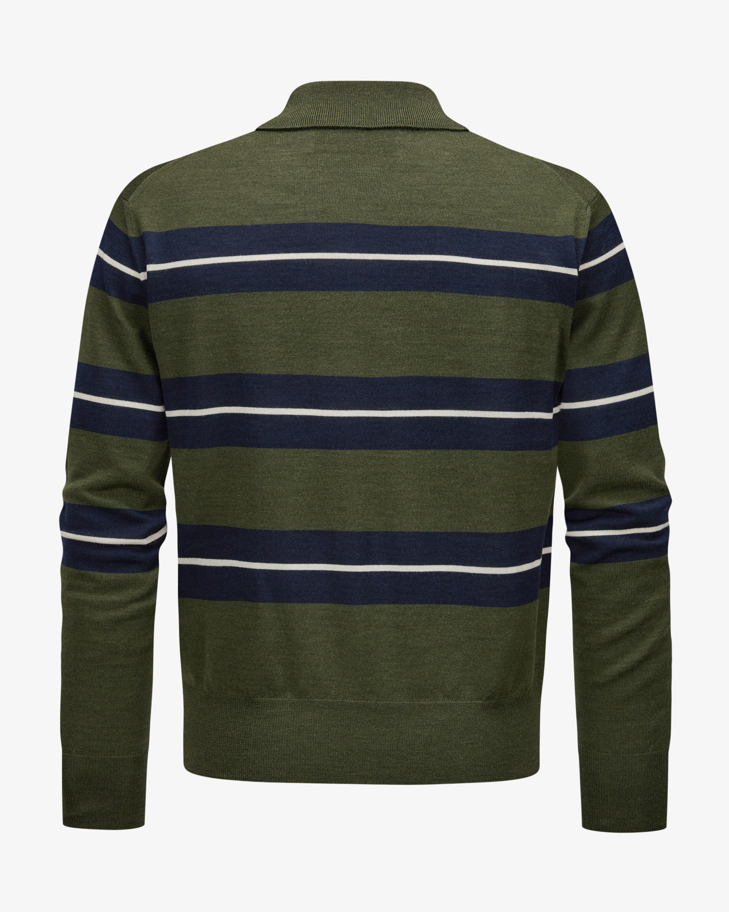 Langarm-Strickpolo