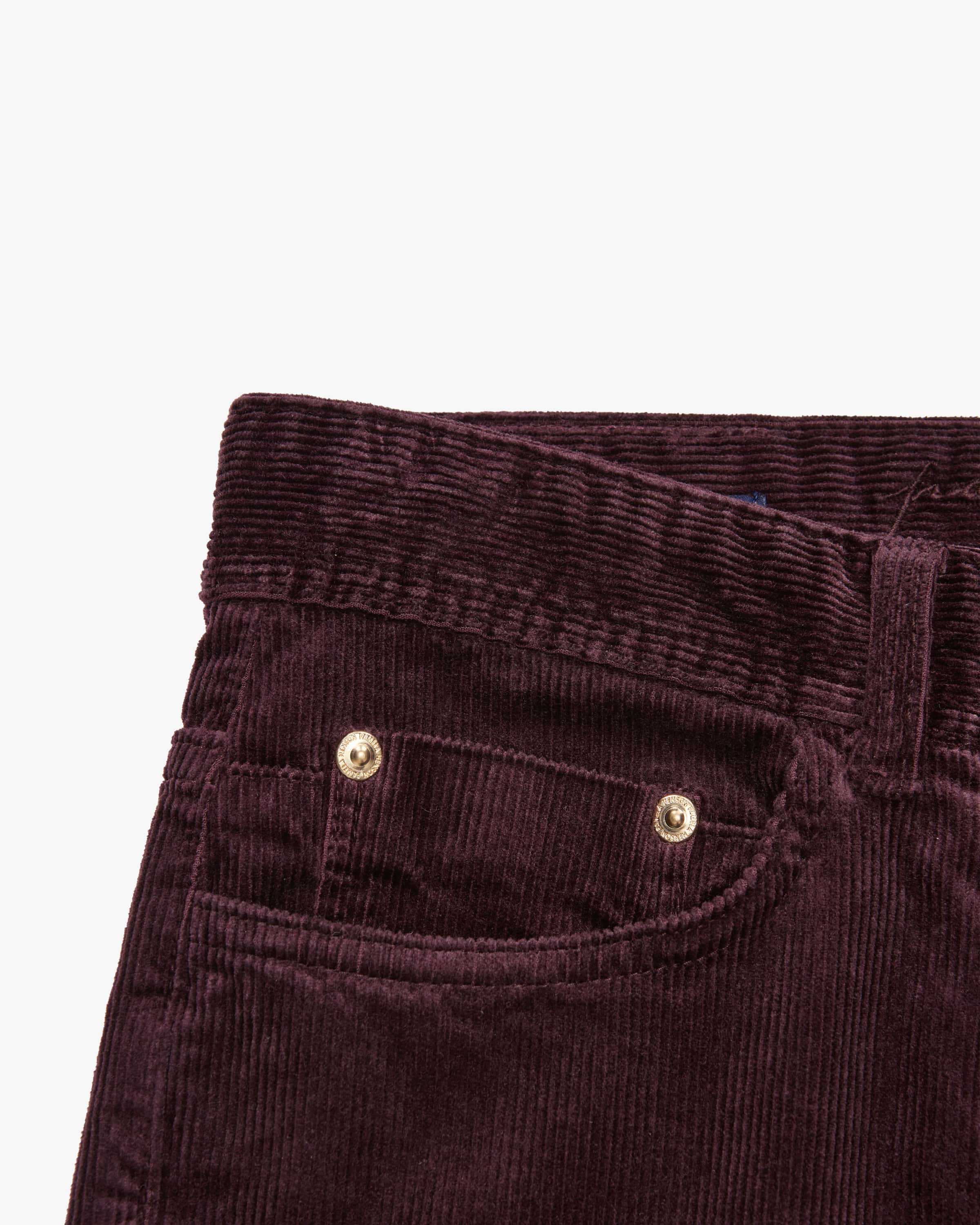 Ankie 7/8-Cordhose aus Baumwoll-Mix