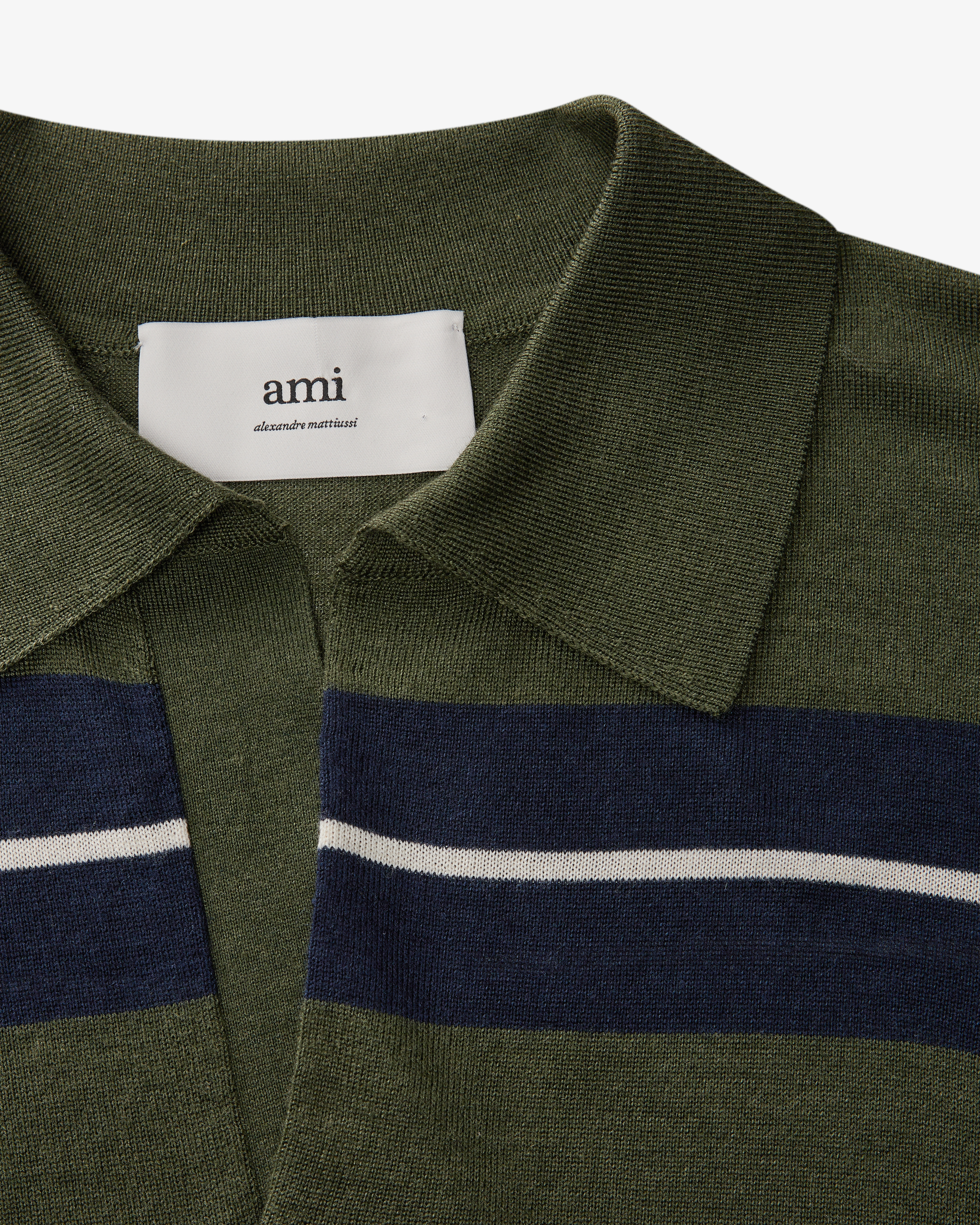 Langarm-Strickpolo